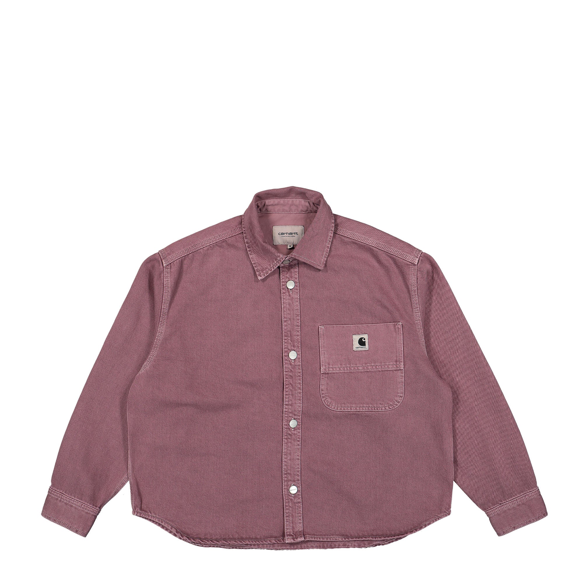 Carhartt WIP W Georgia Shirt Jac Smithfield Dusty Fuchsia Shirts I033747.05D.4J.03 | Overkill