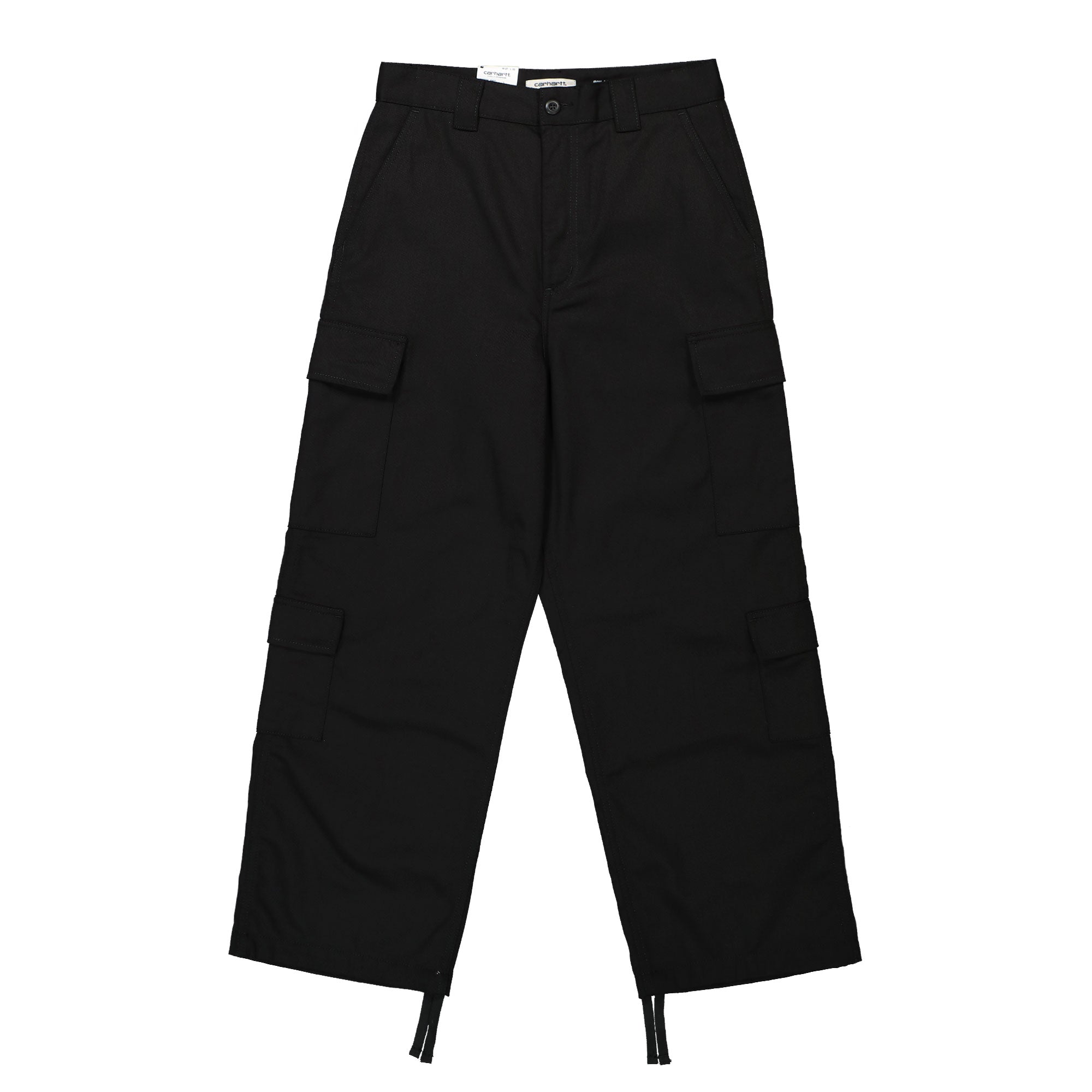 Carhartt WIP W Kingsley Pant Black Rigid Cargo Pants I033772.89.01.00 | Overkill
