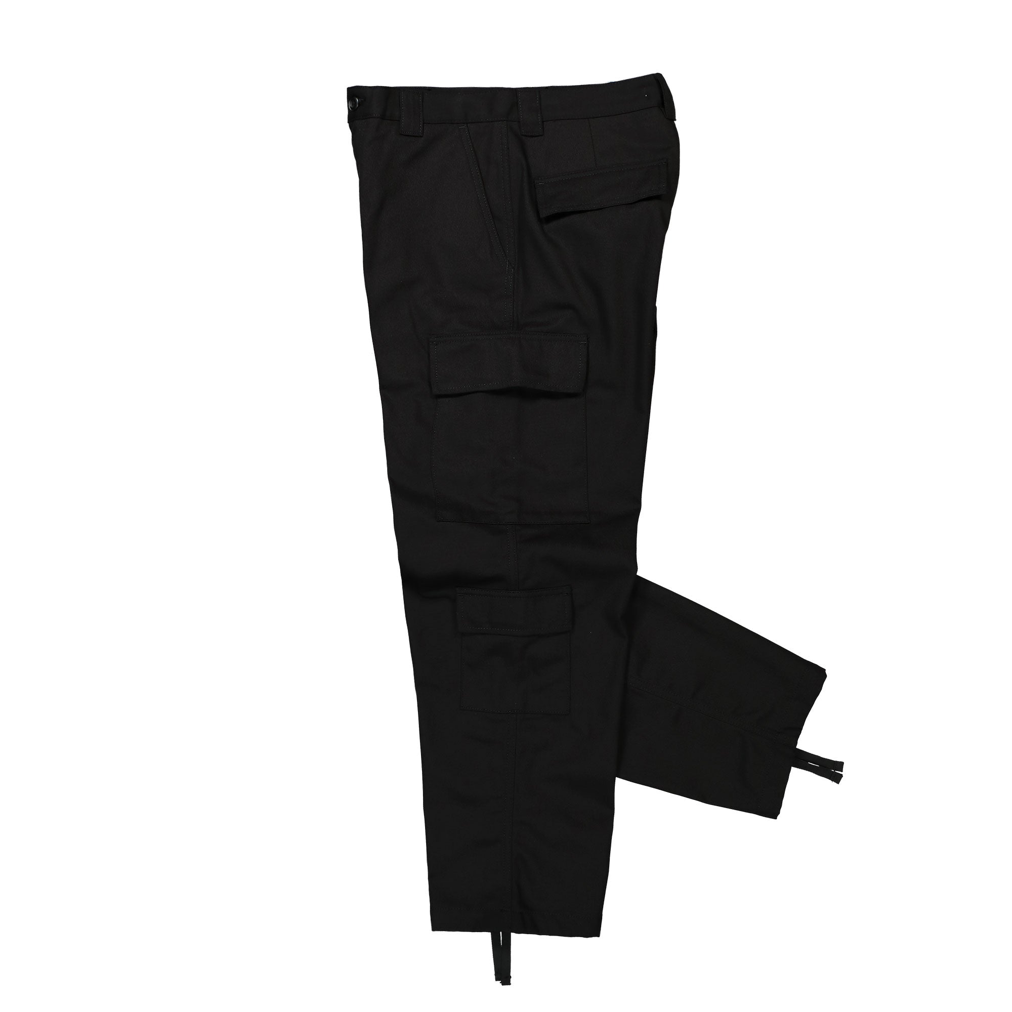 Carhartt WIP W Kingsley Pant Black Rigid Cargo Pants Close-up | Overkill