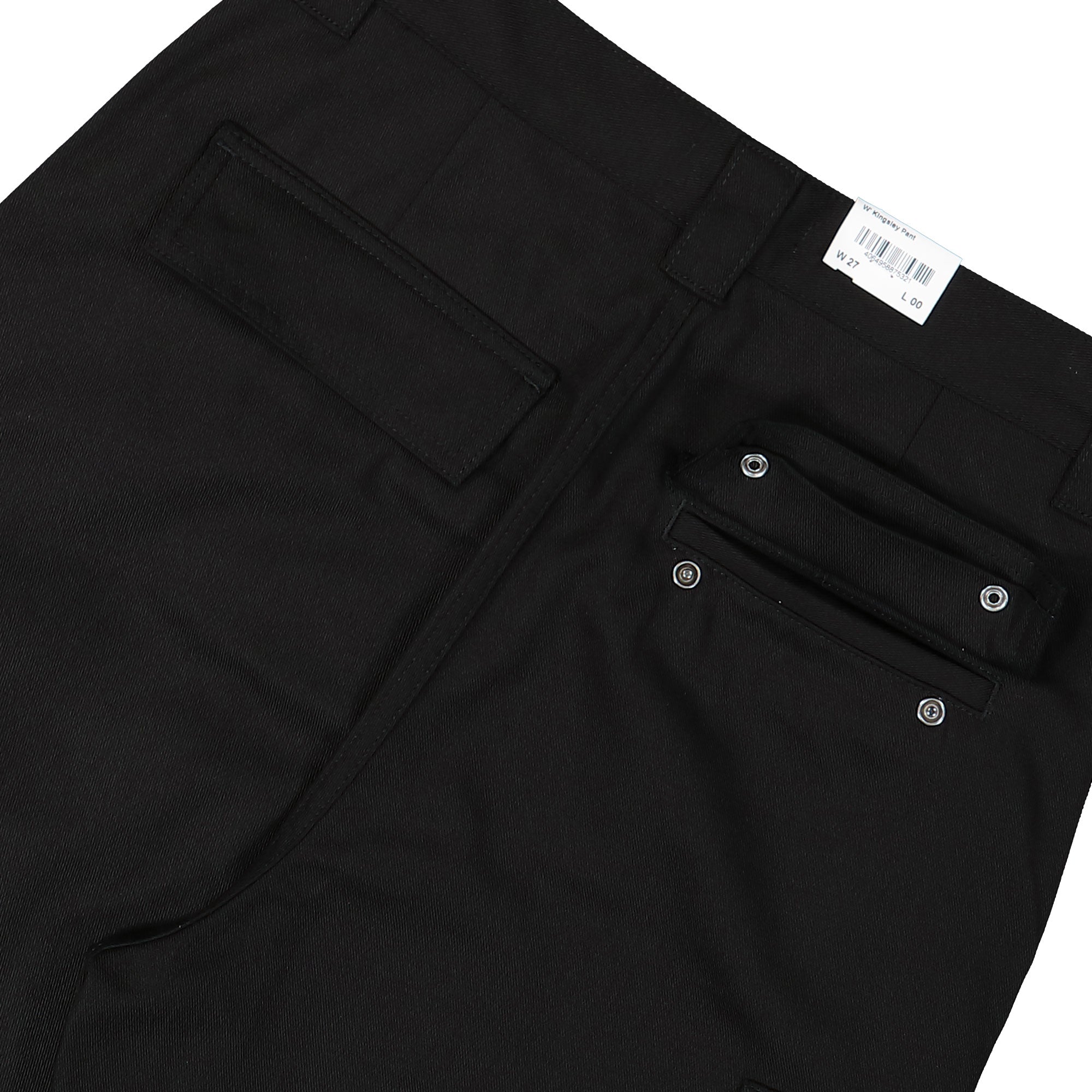 Carhartt WIP W Kingsley Pant Black Rigid Cargo Pants Detail view 1 | Overkill