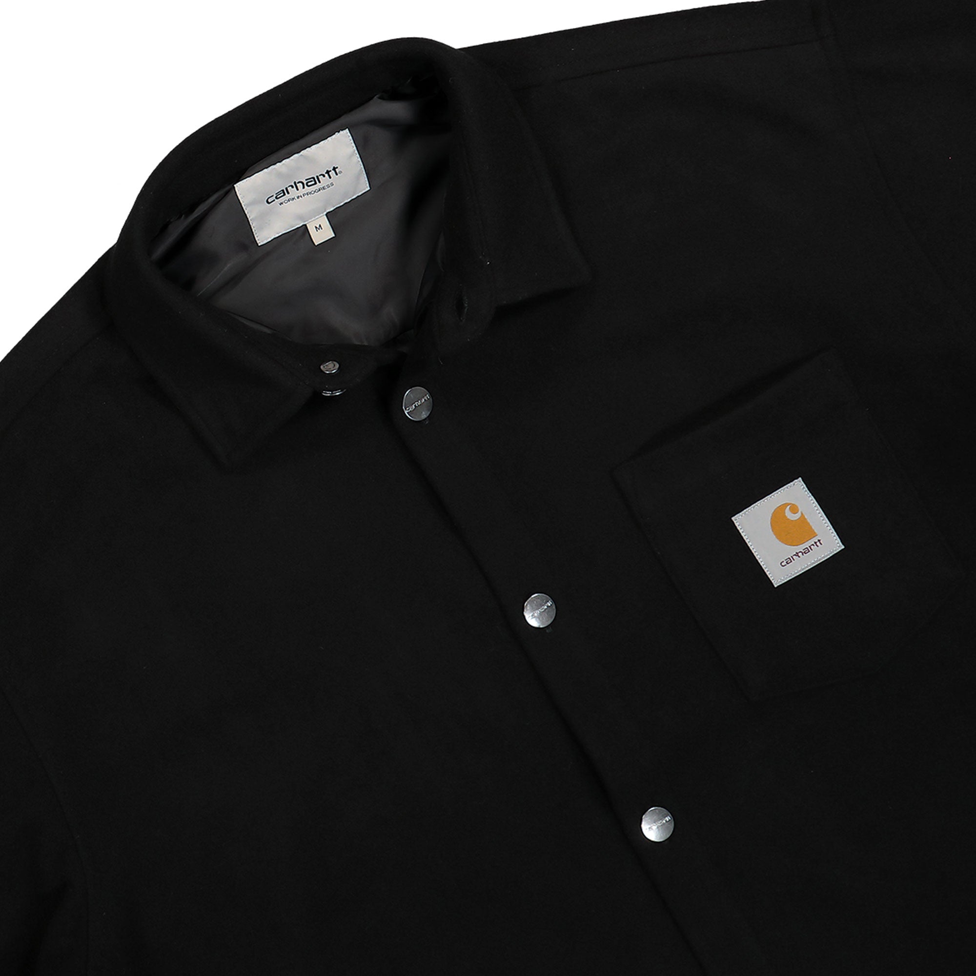 Carhartt WIP Torin Shirt Jac Black Shirts Close-up | Overkill