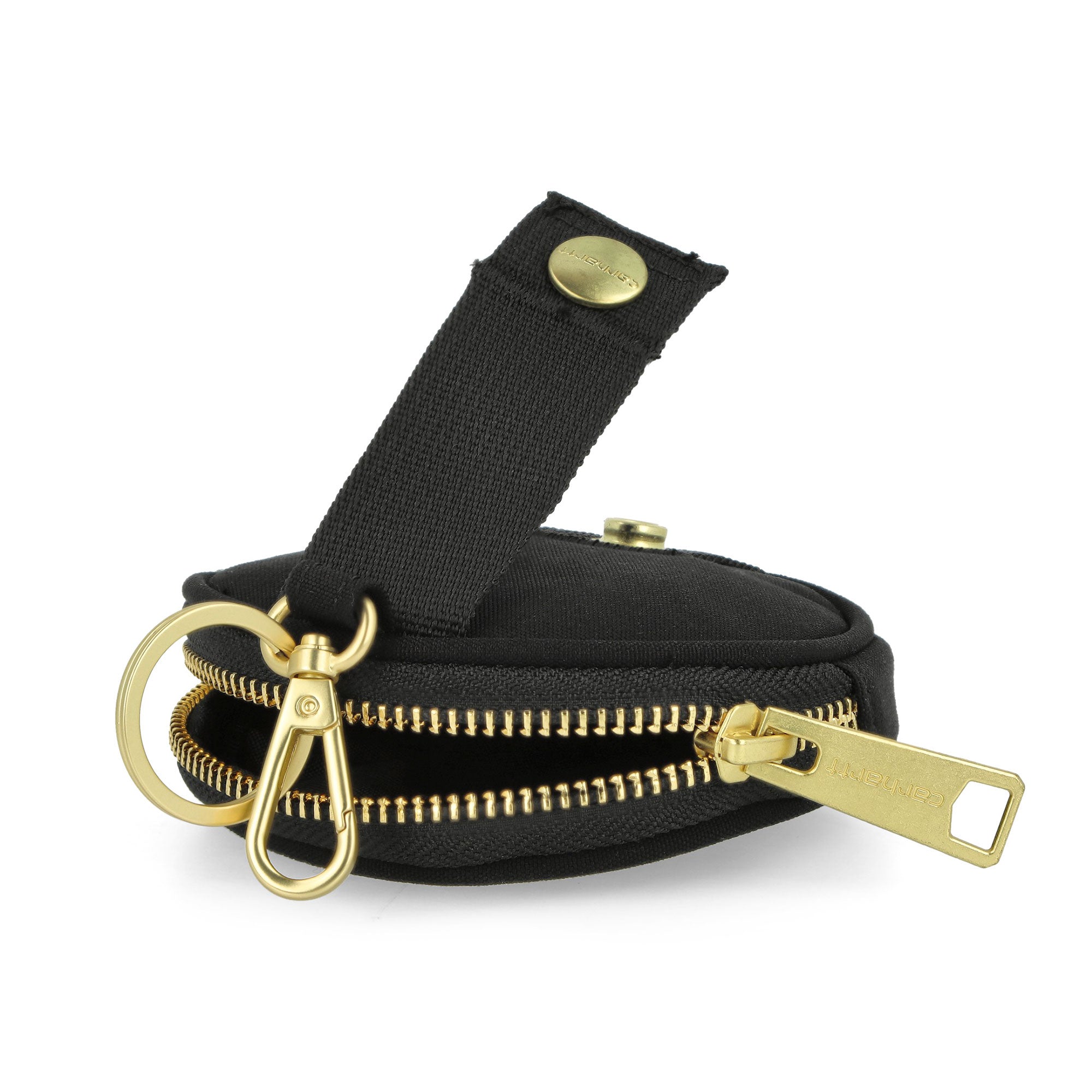 Carhartt WIP Clarton Zip Wallet Black Wallets & Cases Detail view 1 | Overkill