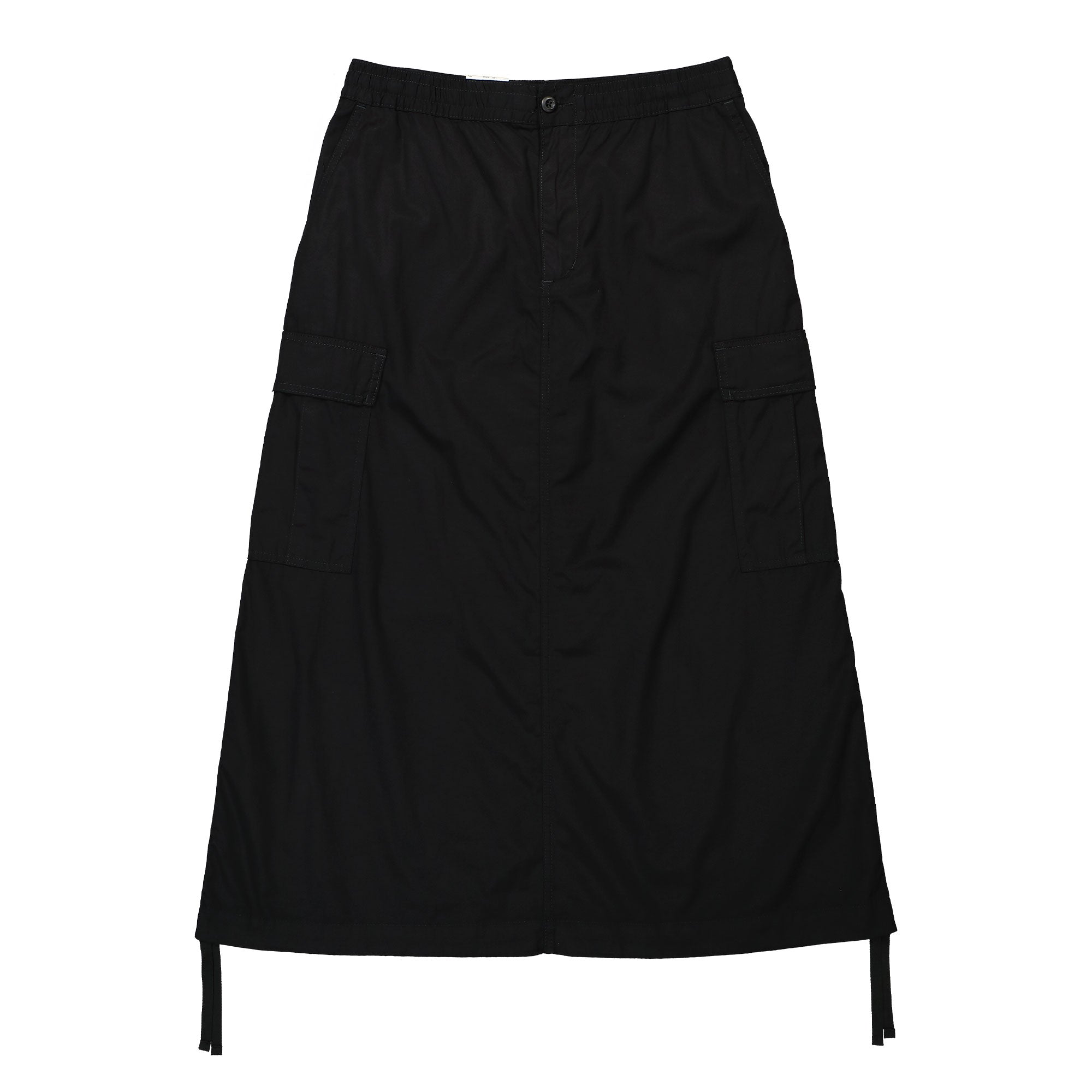 Carhartt WIP W Cargo Skirt Long Black Rinsed Skirts I033823.89.02.03 | Overkill