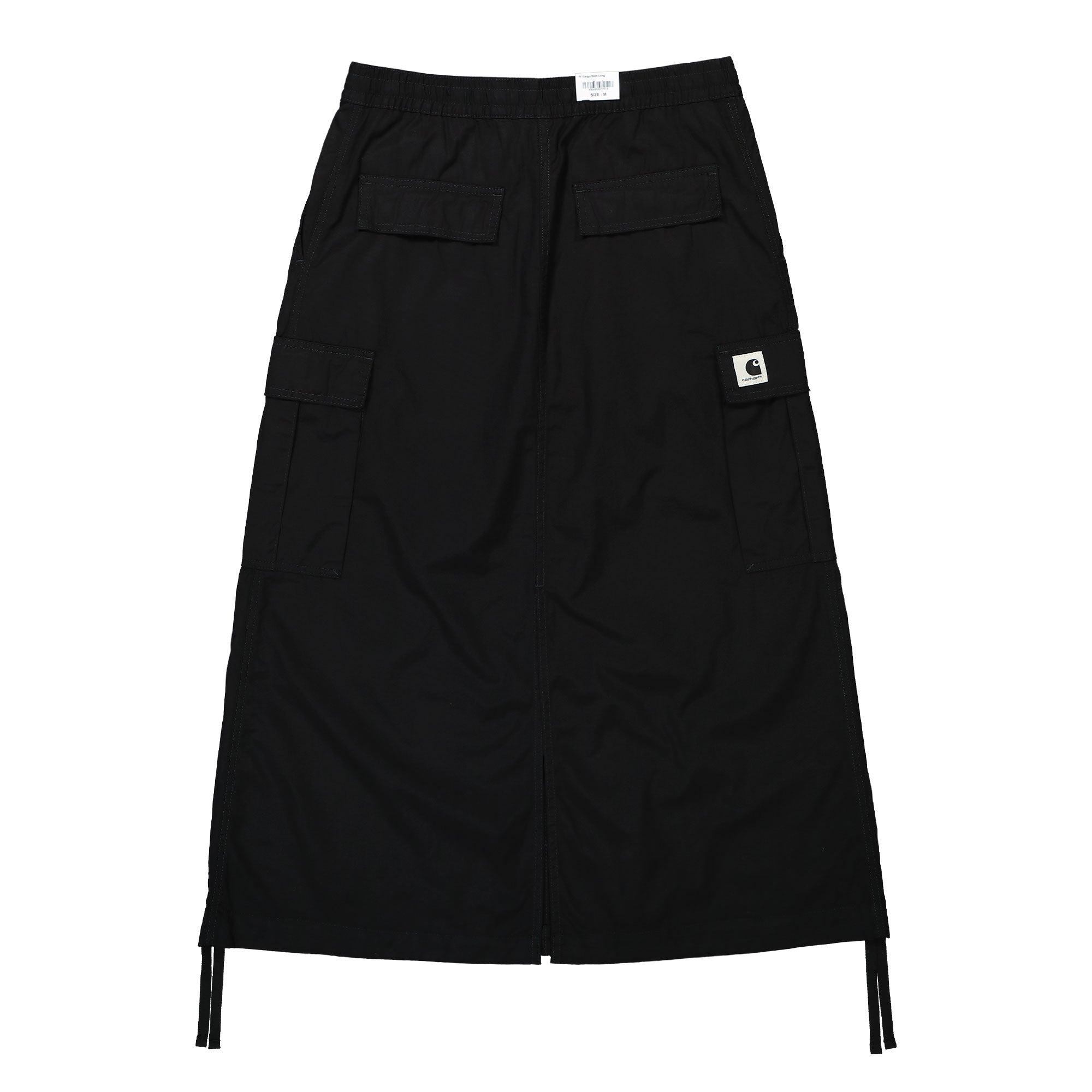 Carhartt WIP W Cargo Skirt Long Black Rinsed Skirts Material | Overkill