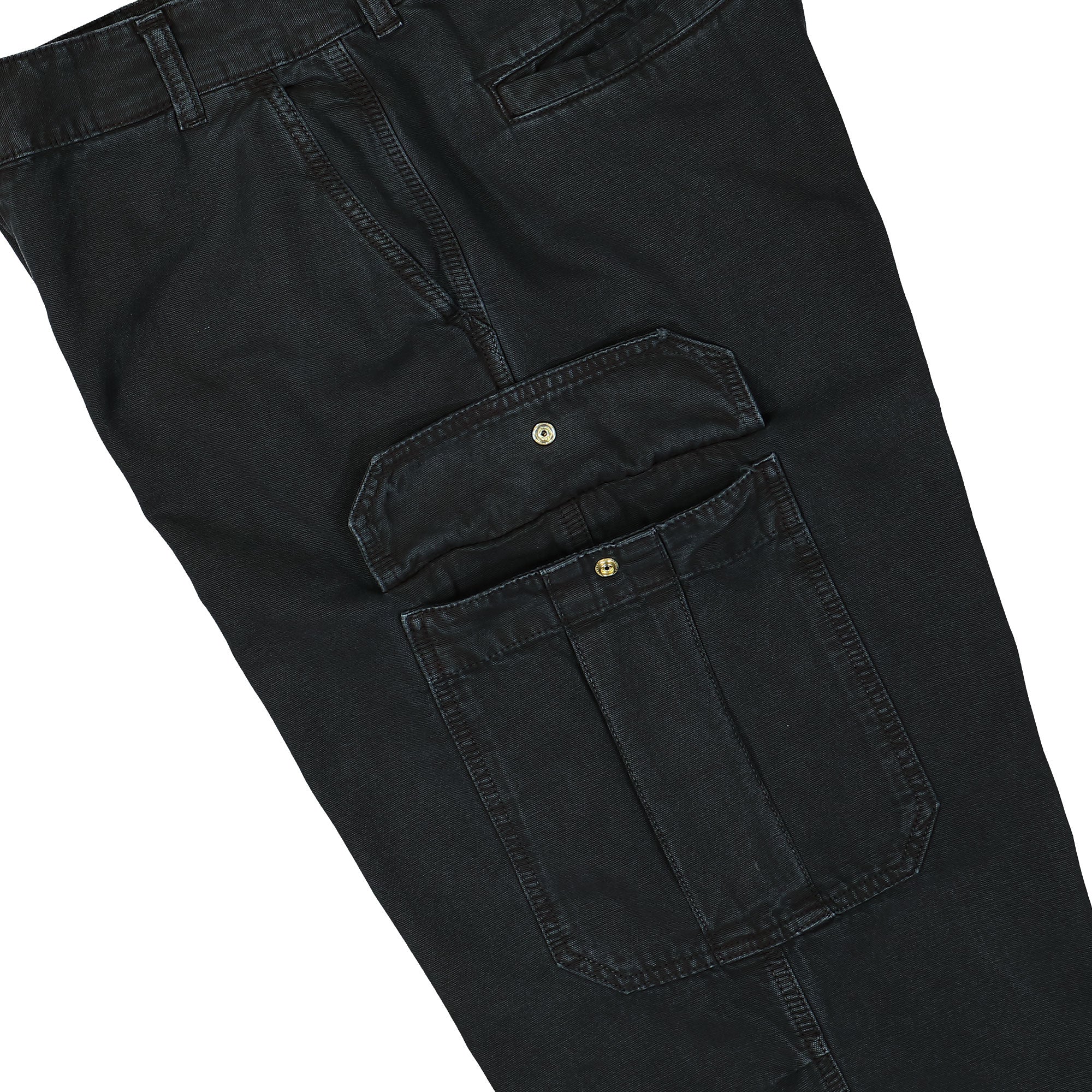 Carhartt WIP Stanton Cargo Pant Black Cargo Pants Detail view 2 | Overkill