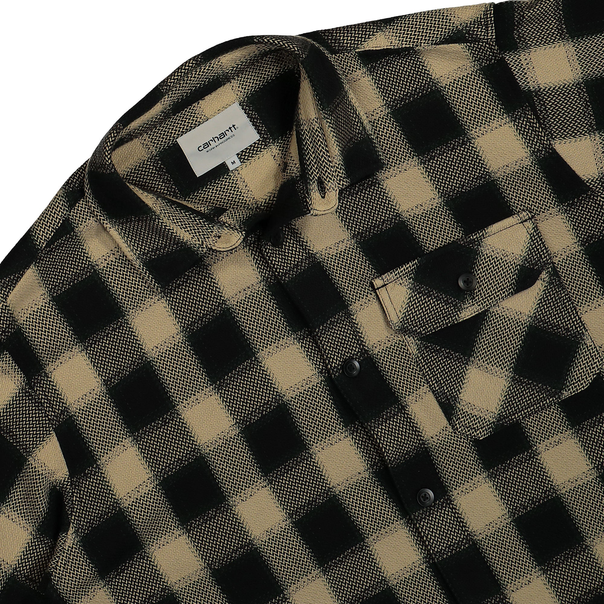 Carhartt WIP L/S Witten Shirt Witten Check, Wall Shirts Close-up | Overkill