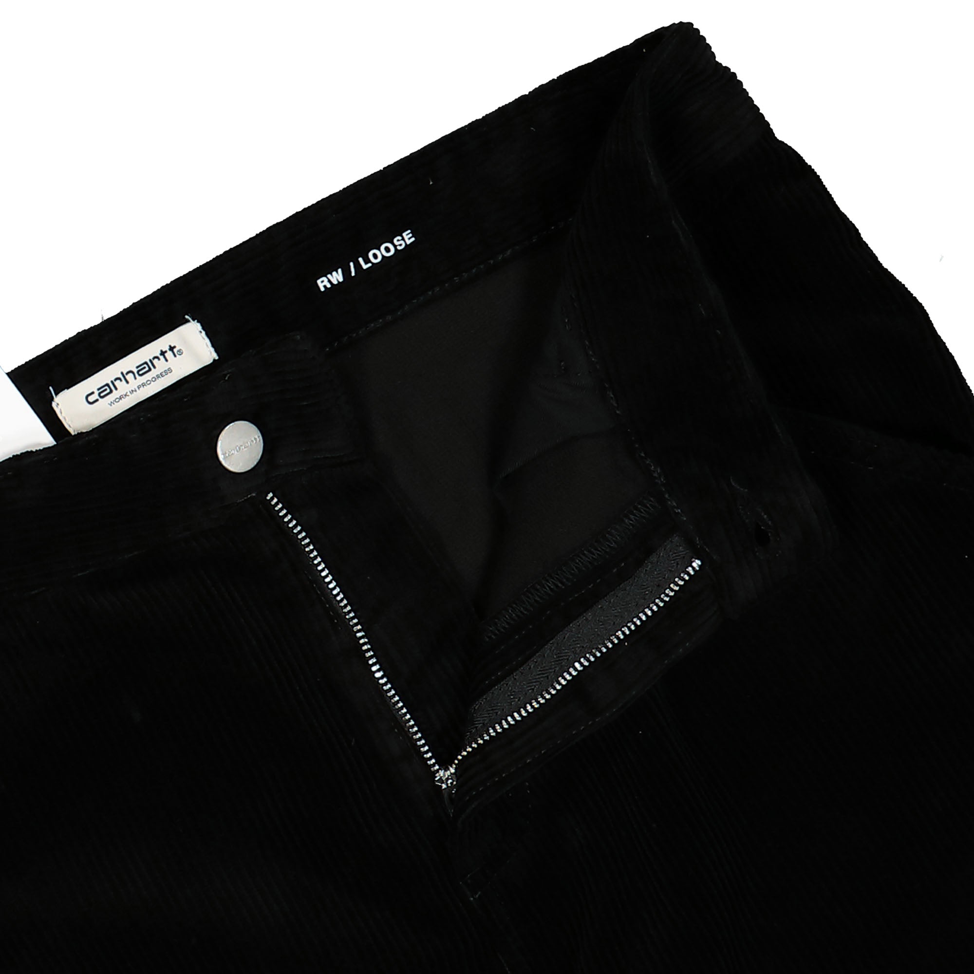 Carhartt WIP W Simple Pant Black Rinsed Casual Pants Detailfoto | Overkill