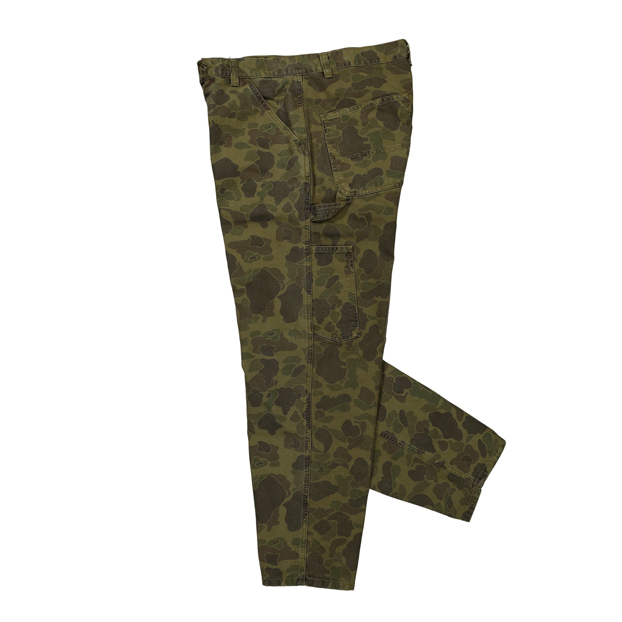 Carhartt WIP Duck Single Knee Pant Camo Duck, Green / Office Green Casual Pants Detailfoto | Overkill