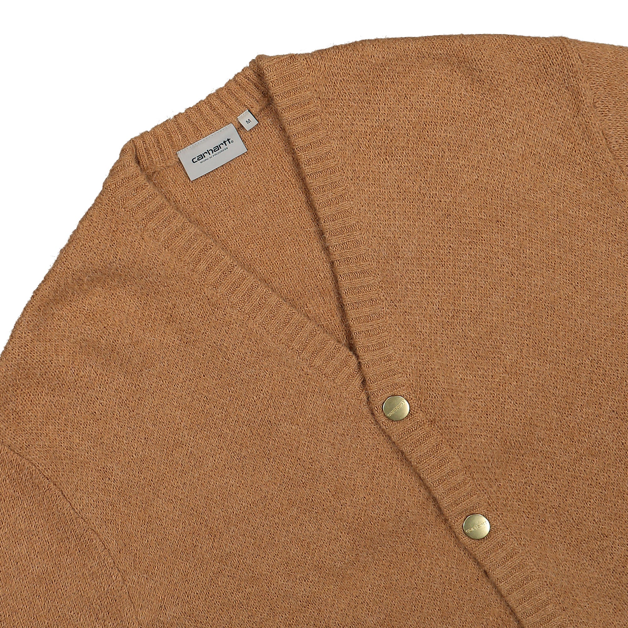 Carhartt WIP Merton Cardigan Peanut Cardigans Close-up | Overkill