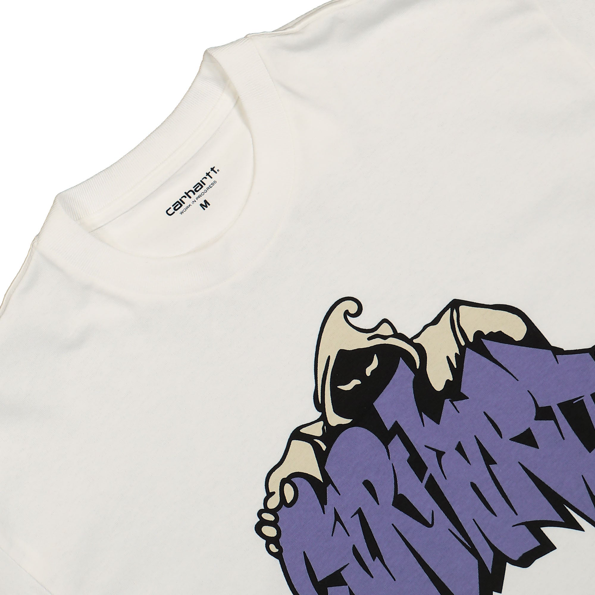 Carhartt WIP S/S Yute T-Shirt White T-Shirts Close-up | Overkill