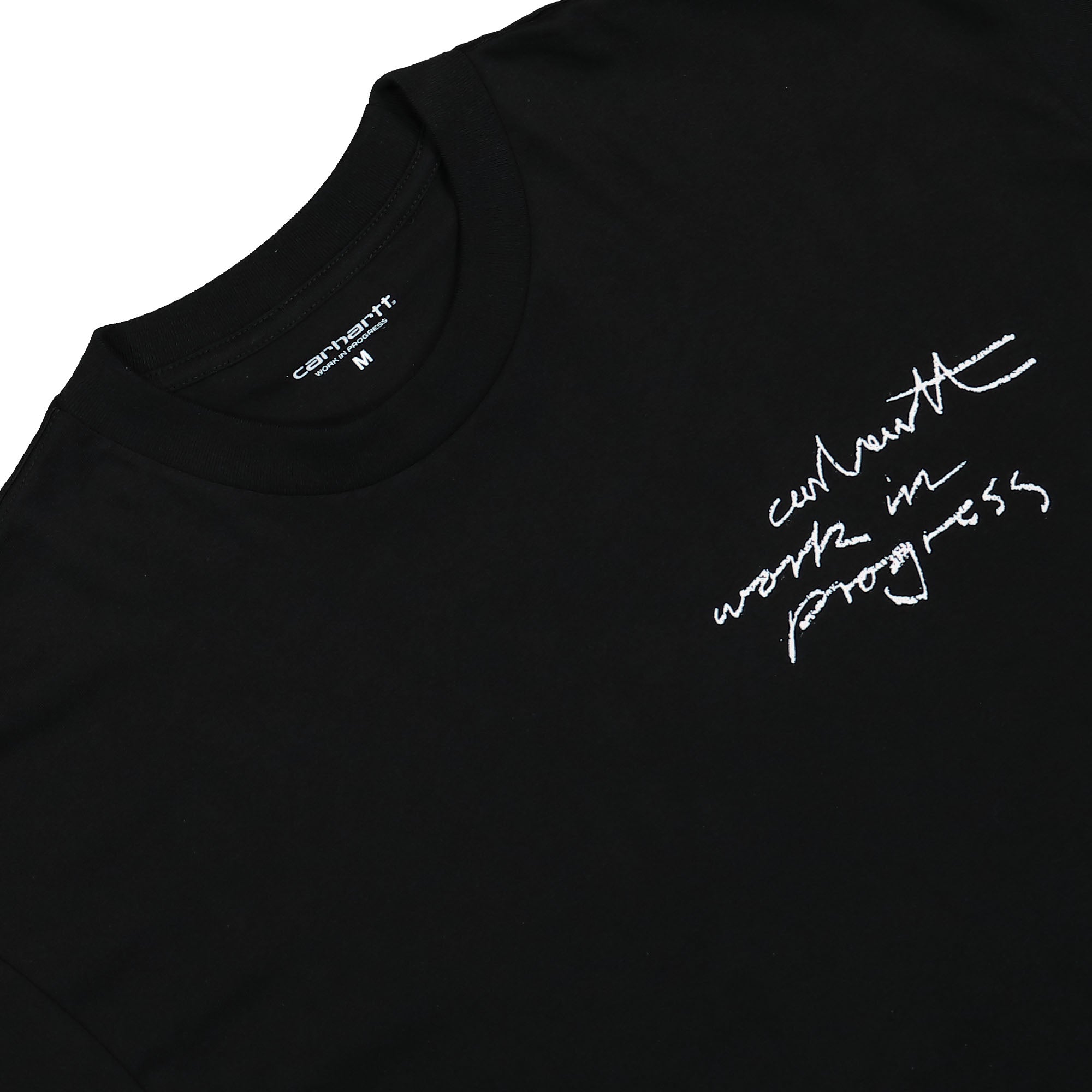 Carhartt WIP S/S WIP Pencil T-Shirt Black / White T-Shirts Material | Overkill