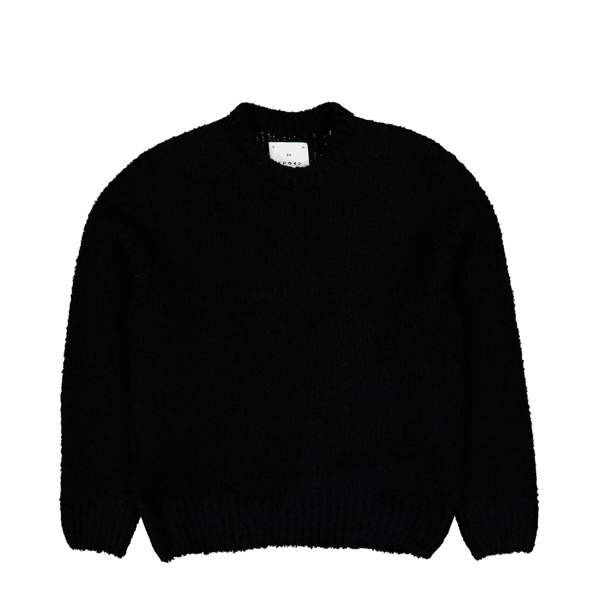 Edwin Dun Textured Sweater Black Sweatshirt I034134.89.67.03 | Overkill