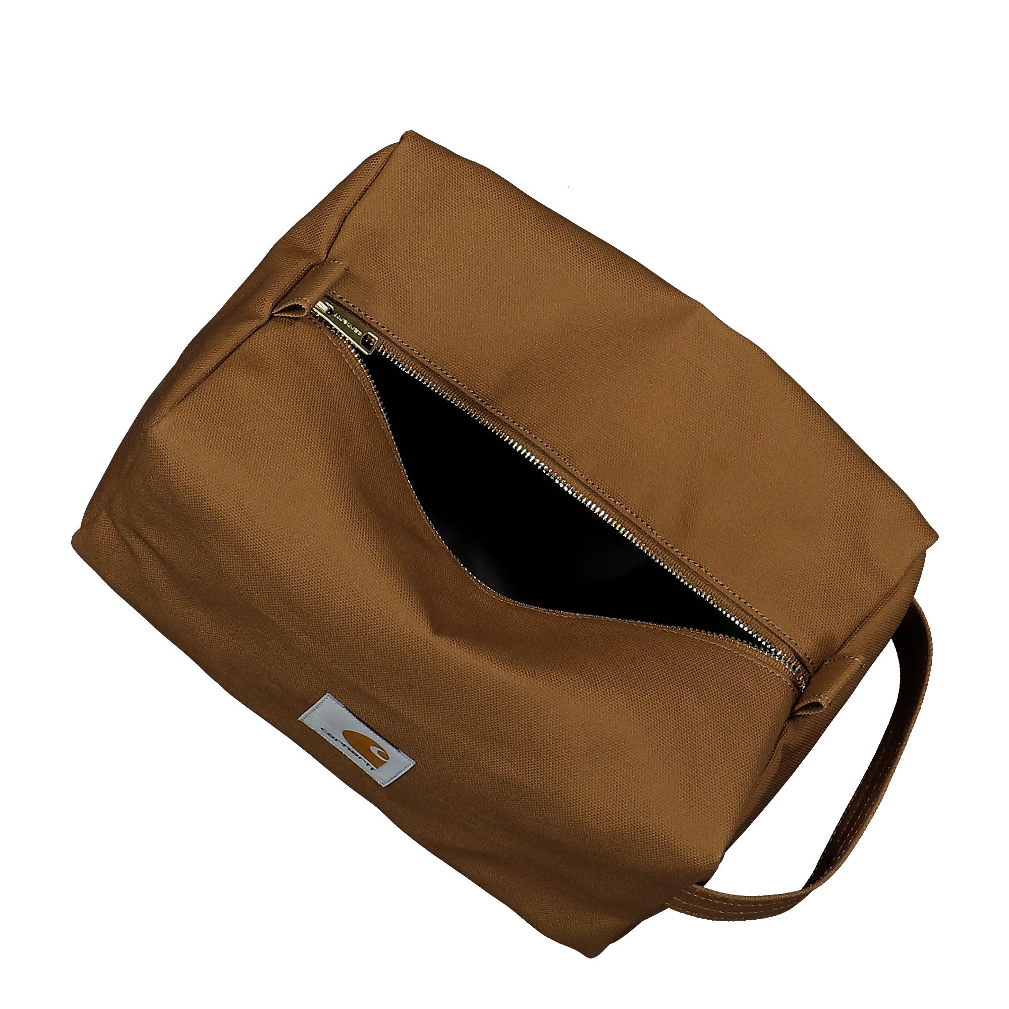 Carhartt WIP Canvas Washbag Hamilton Brown Other Home Accessories Close-up | Overkill