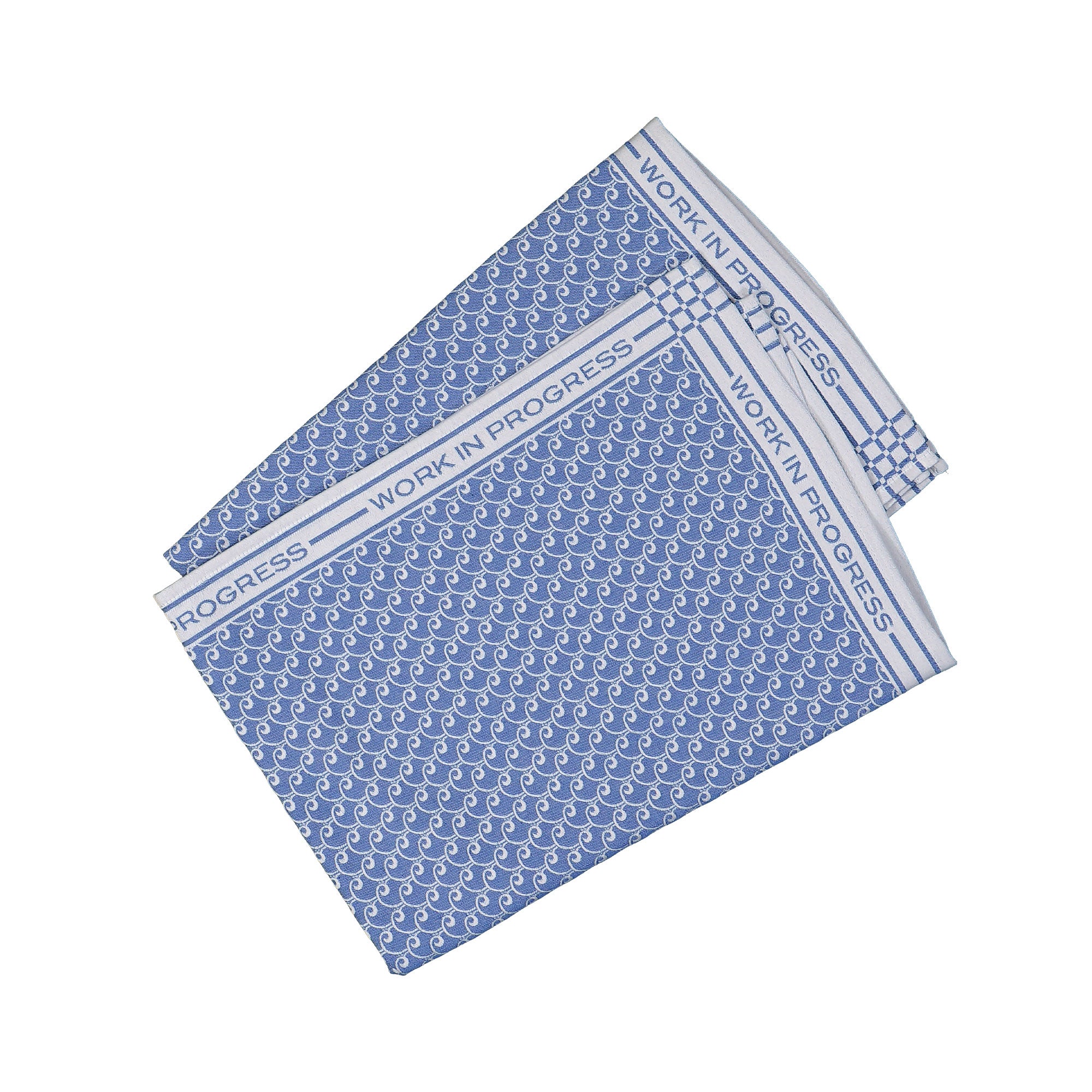 Carhartt WIP Tea Towel Set White / Blue Other Home Accessories Close-up | Overkill