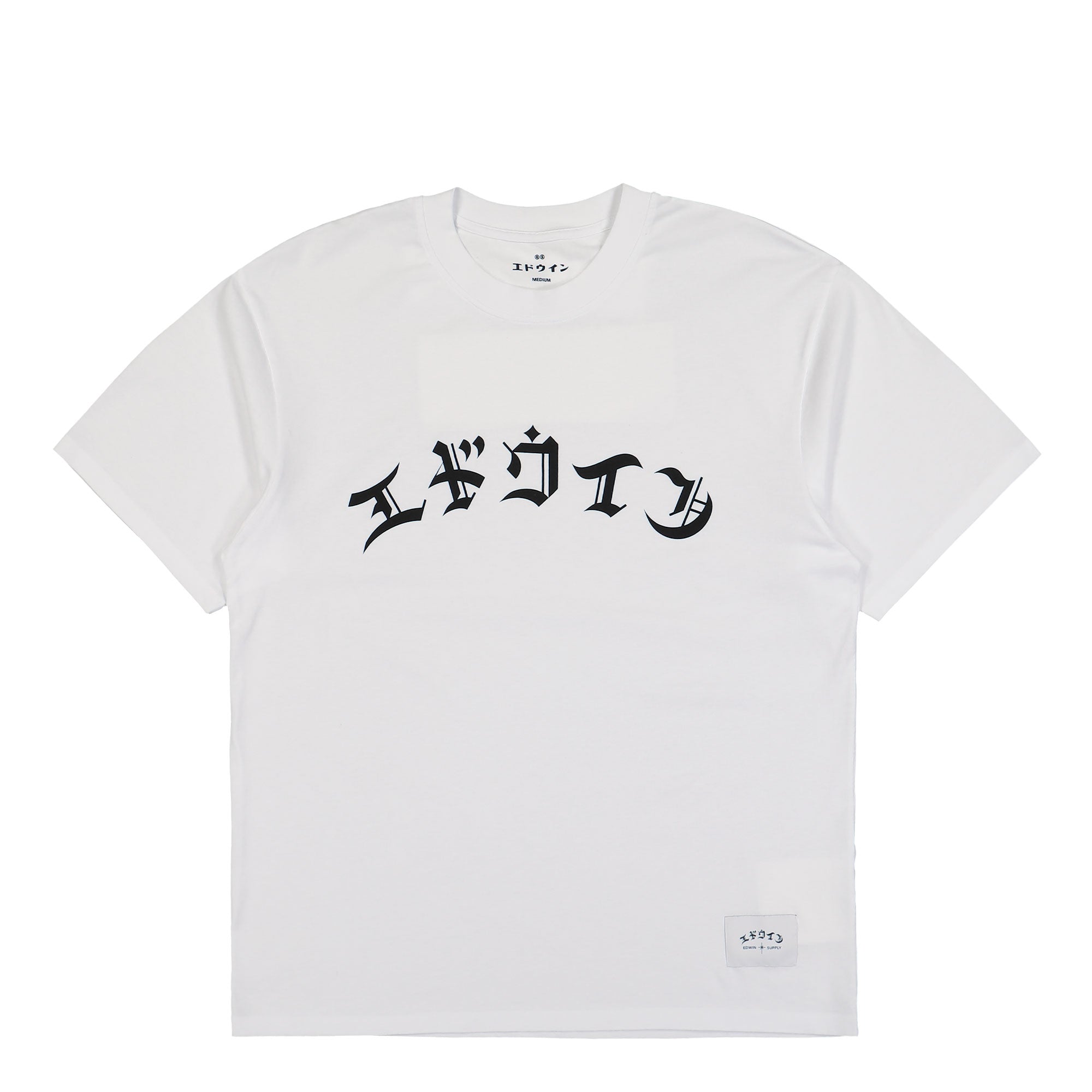 Edwin High Life Low Levels T-Shirt White T-Shirts I034162.02.67.03 | Overkill