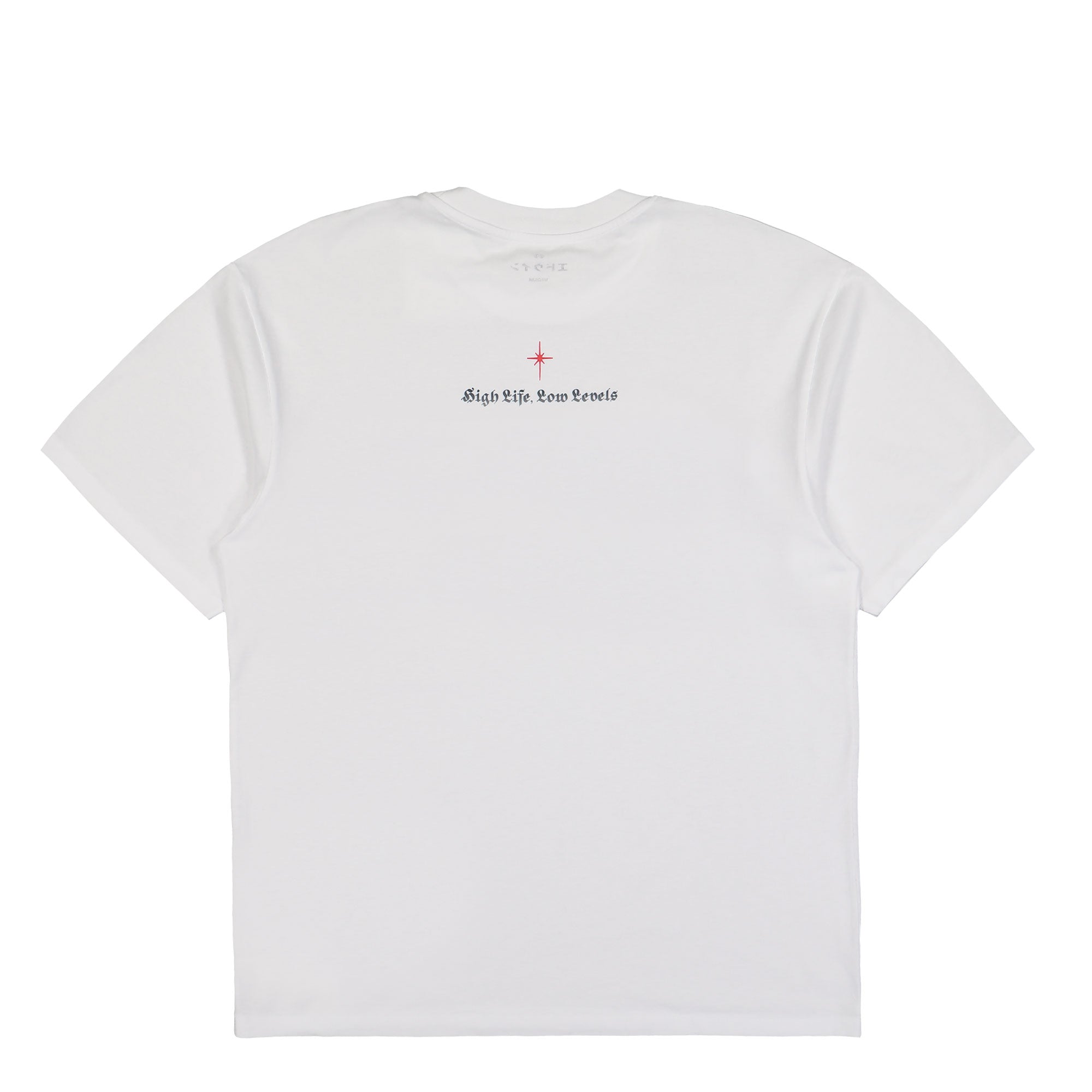 Edwin High Life Low Levels T-Shirt White T-Shirts Material | Overkill