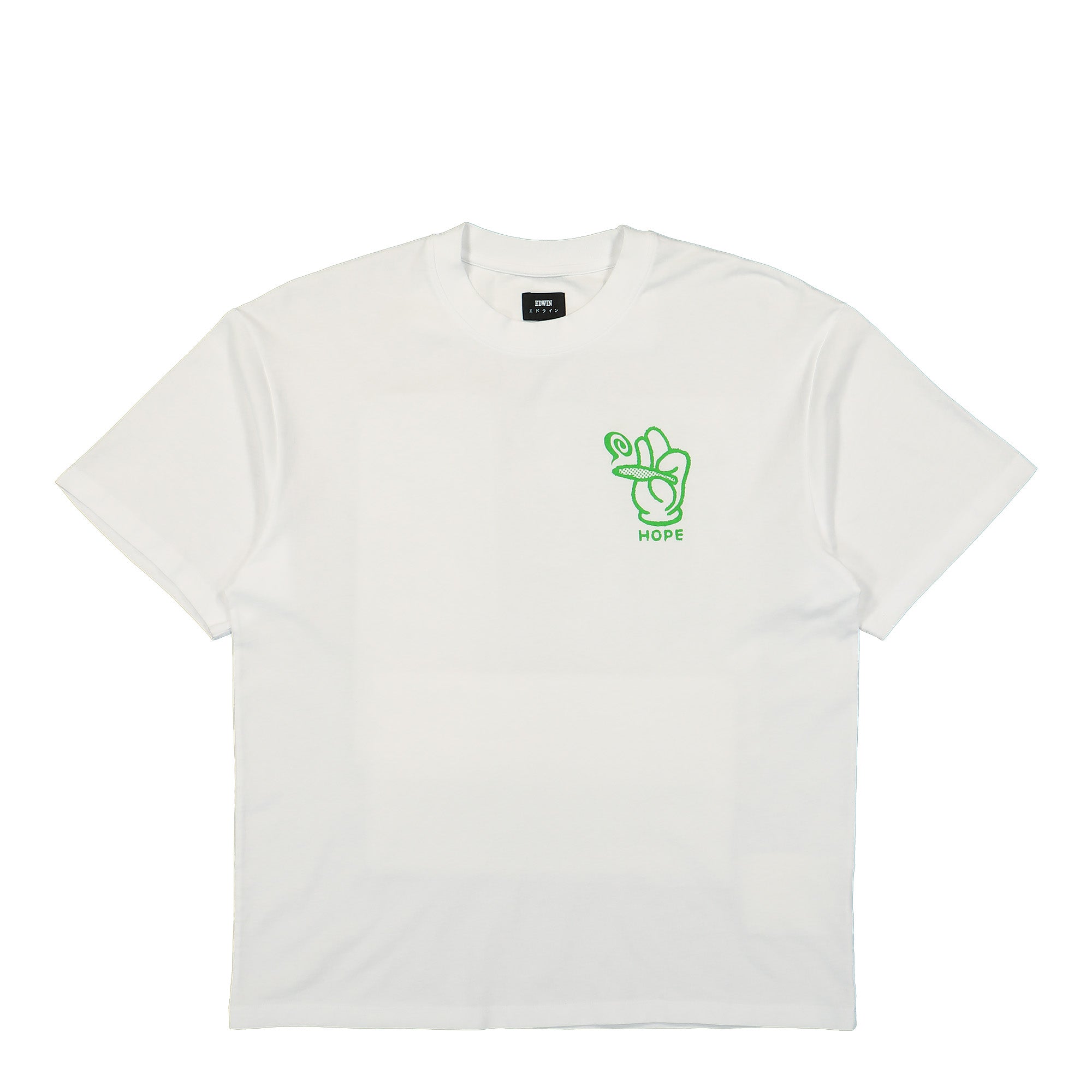 Edwin Hope Provider T-Shirt White T-Shirts I034164.02.67.03 | Overkill