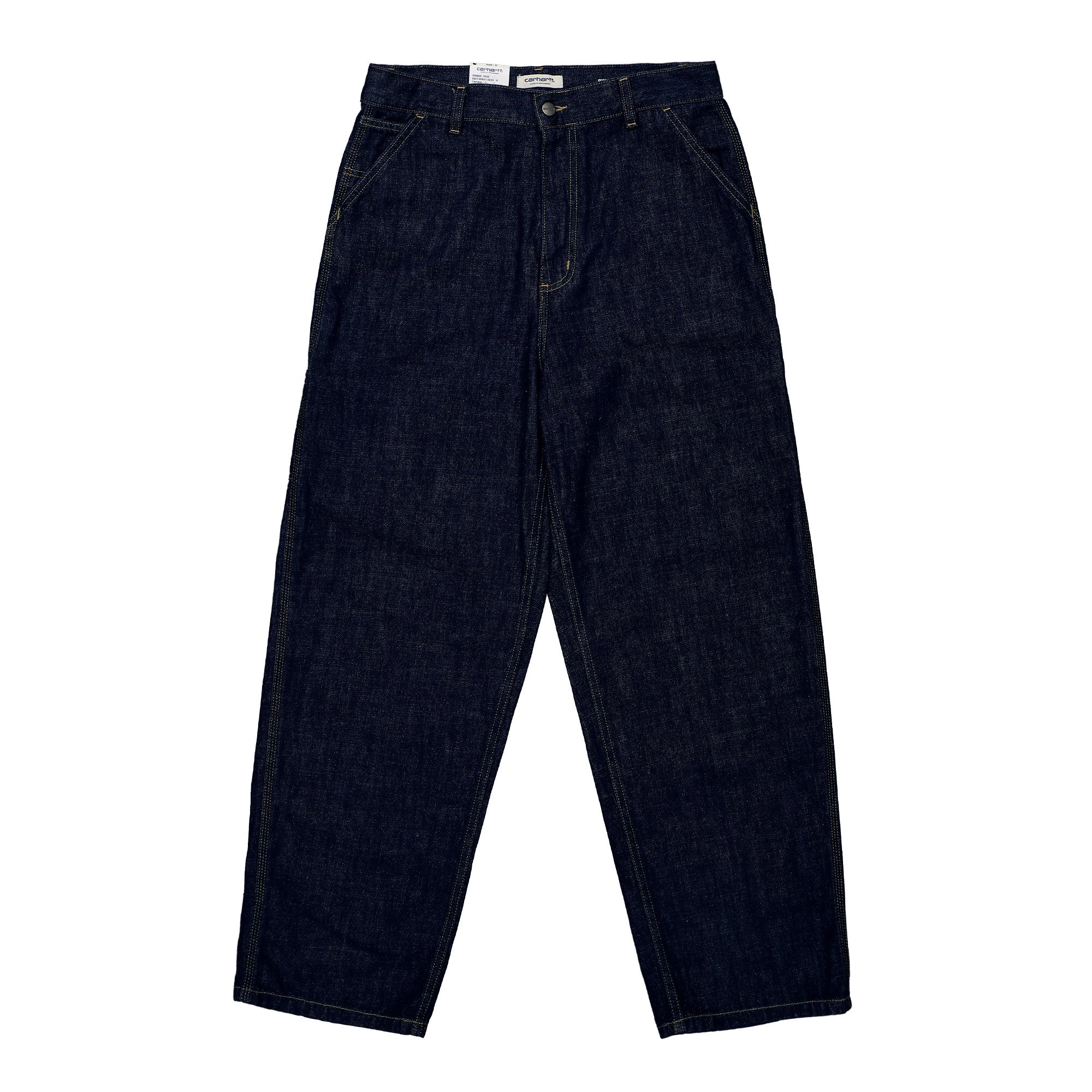 Carhartt WIP W Brandon Single Knee Pant Blue Rinsed Jeans I034225.01.02.03 | Overkill