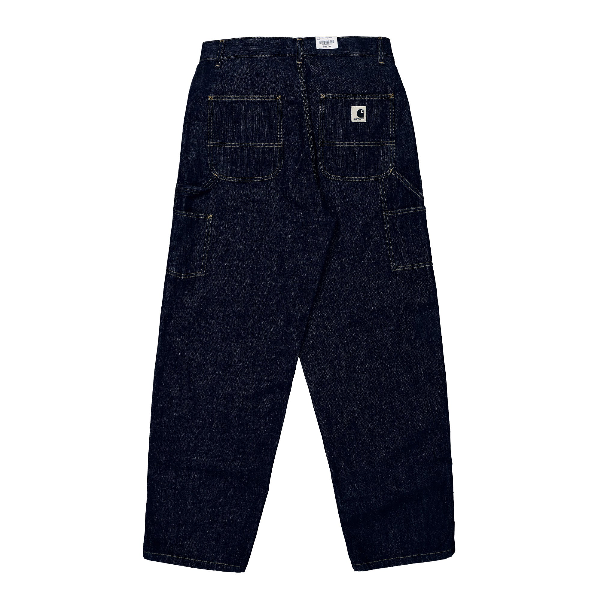 Carhartt WIP W Brandon Single Knee Pant Blue Rinsed Jeans Material | Overkill