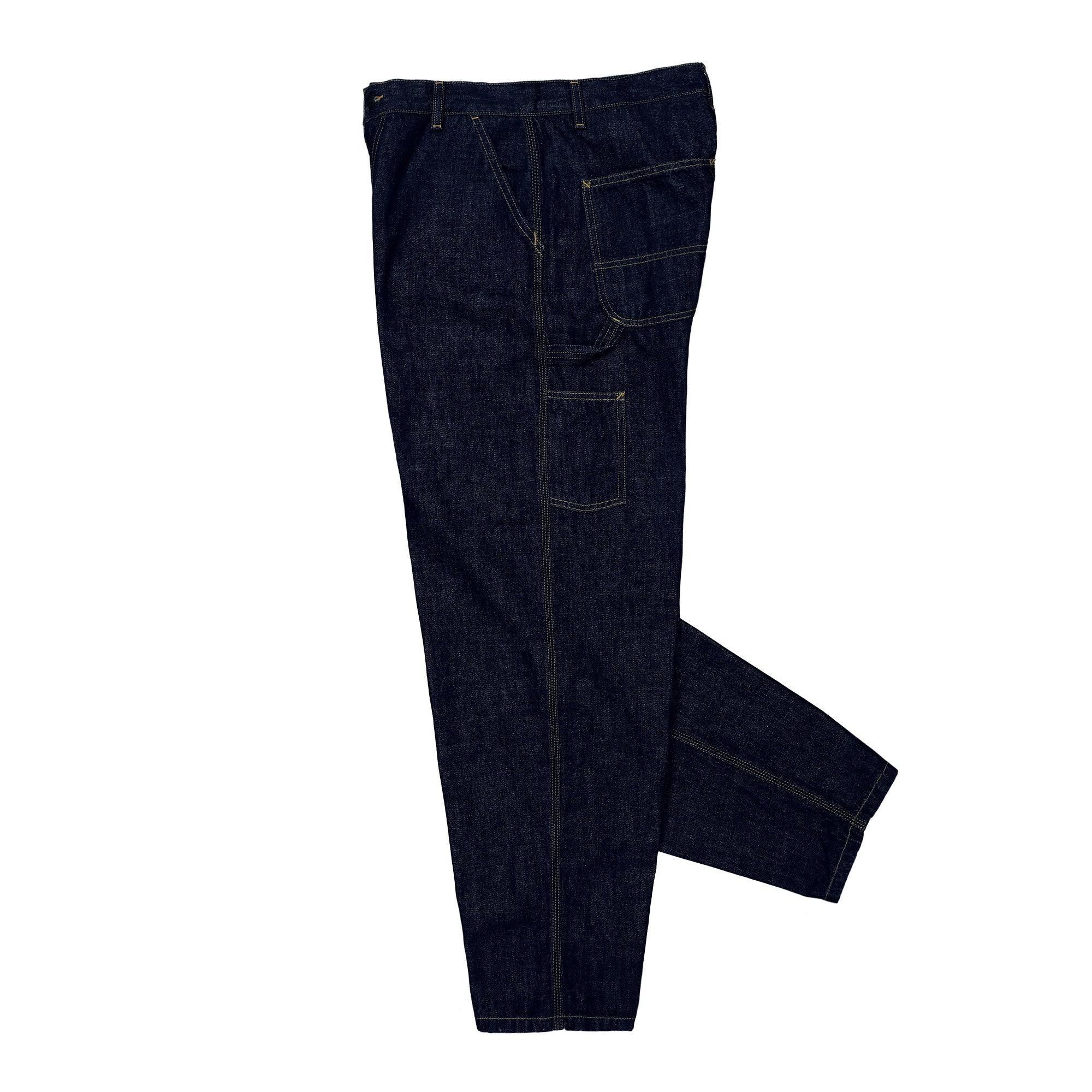 Carhartt WIP W Brandon Single Knee Pant Blue Rinsed Jeans Detailfoto | Overkill