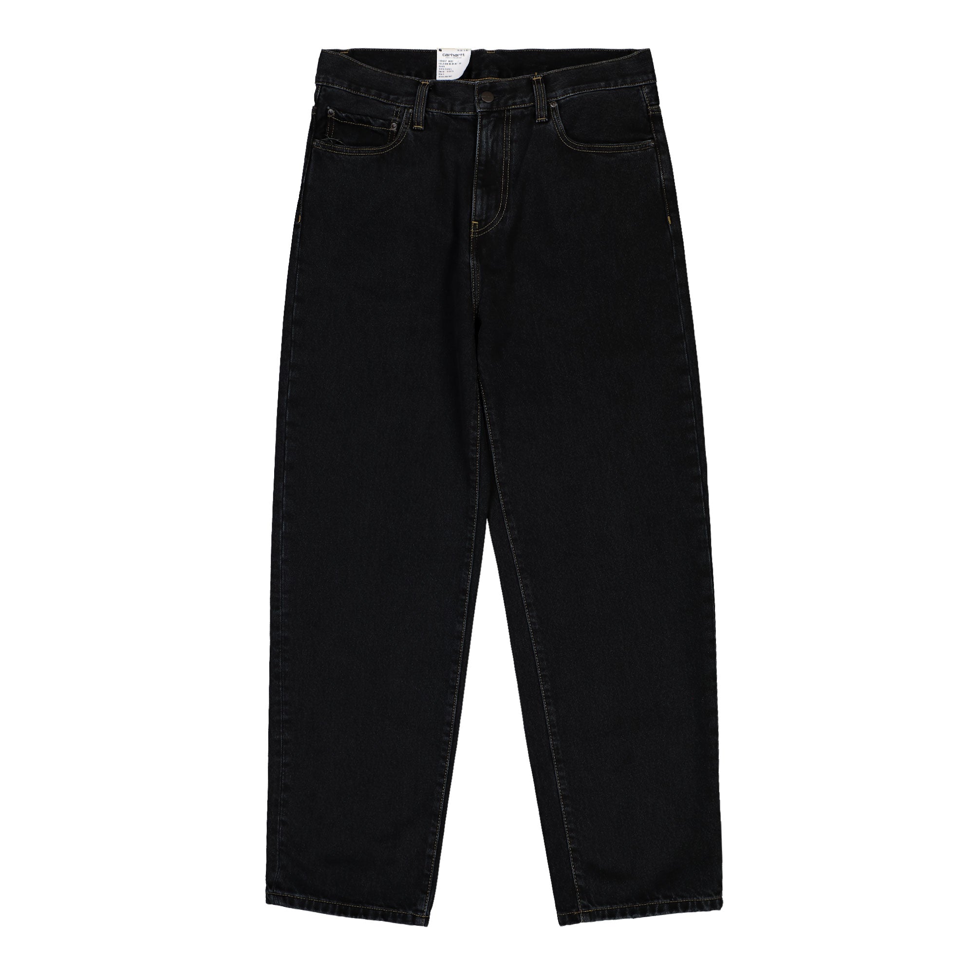 Carhartt WIP Aaron Pant Black Stone Washed Jeans I034237.89.06.00 | Overkill
