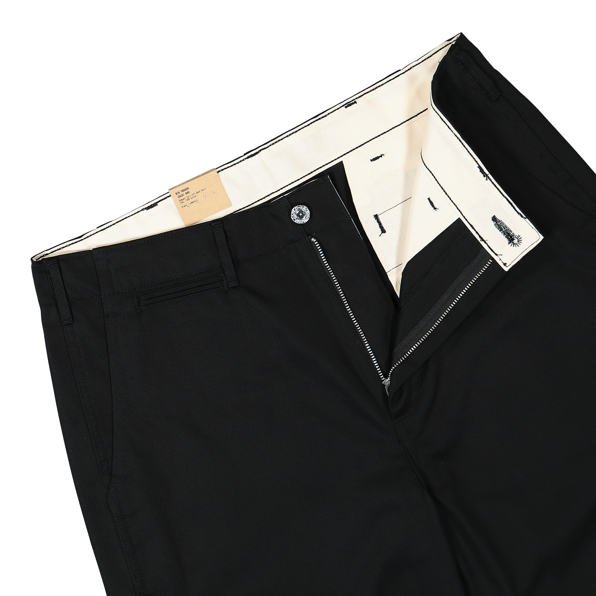 Edwin Wide Trousers Black unwashed Casual Pants Detailfoto | Overkill