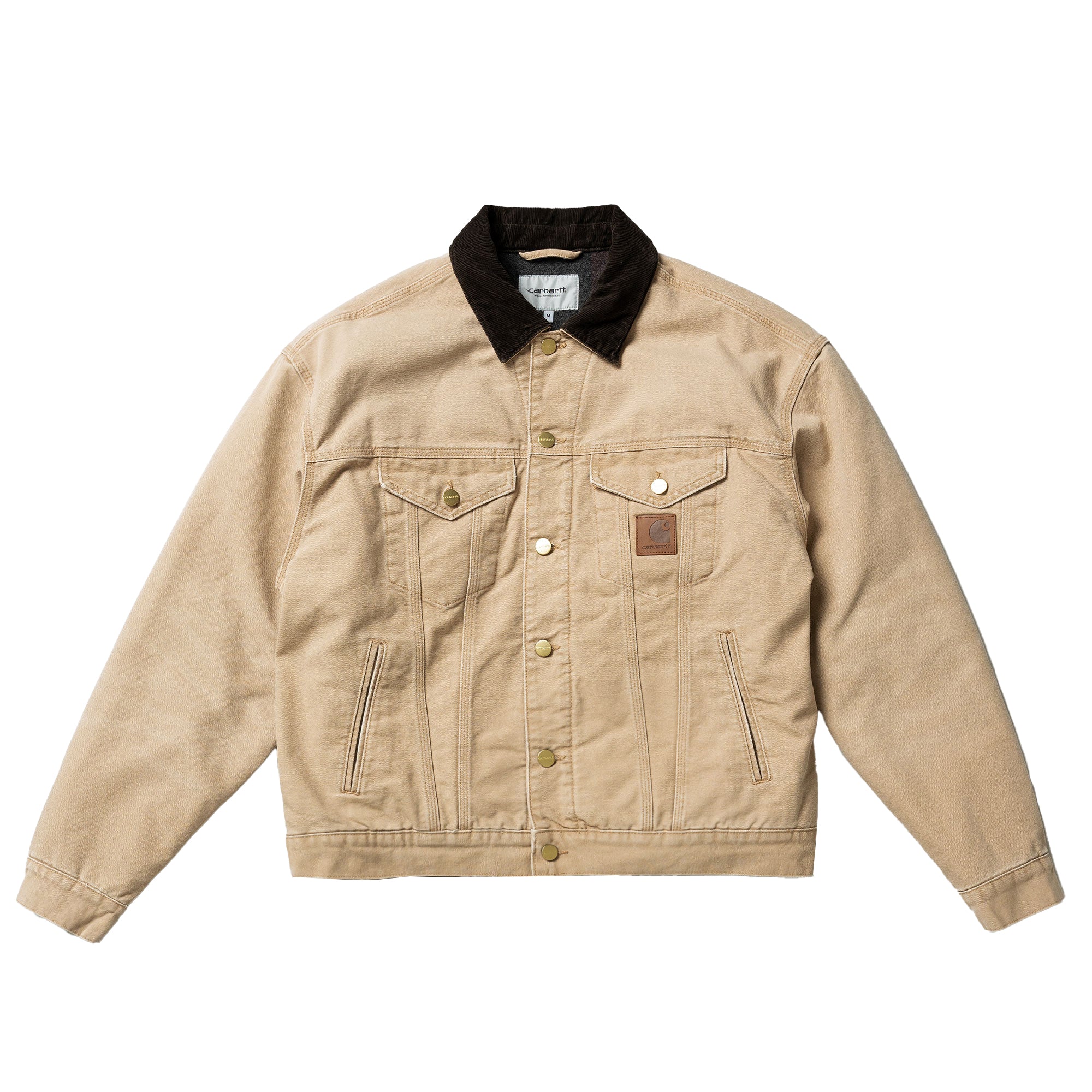 Carhartt WIP Dayton Trucker Jacket Hamilton Brown / Tobacco / Stone Canvas Jackets I034315.2N2.4O.03 | Overkill