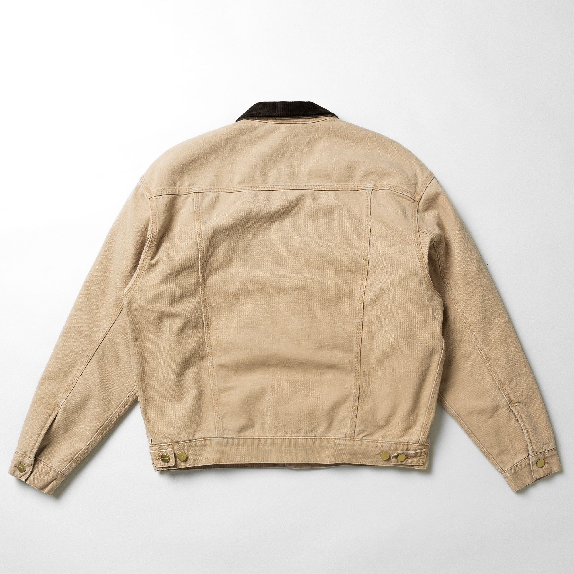 Carhartt WIP Dayton Trucker Jacket Hamilton Brown / Tobacco / Stone Canvas Jackets Material | Overkill