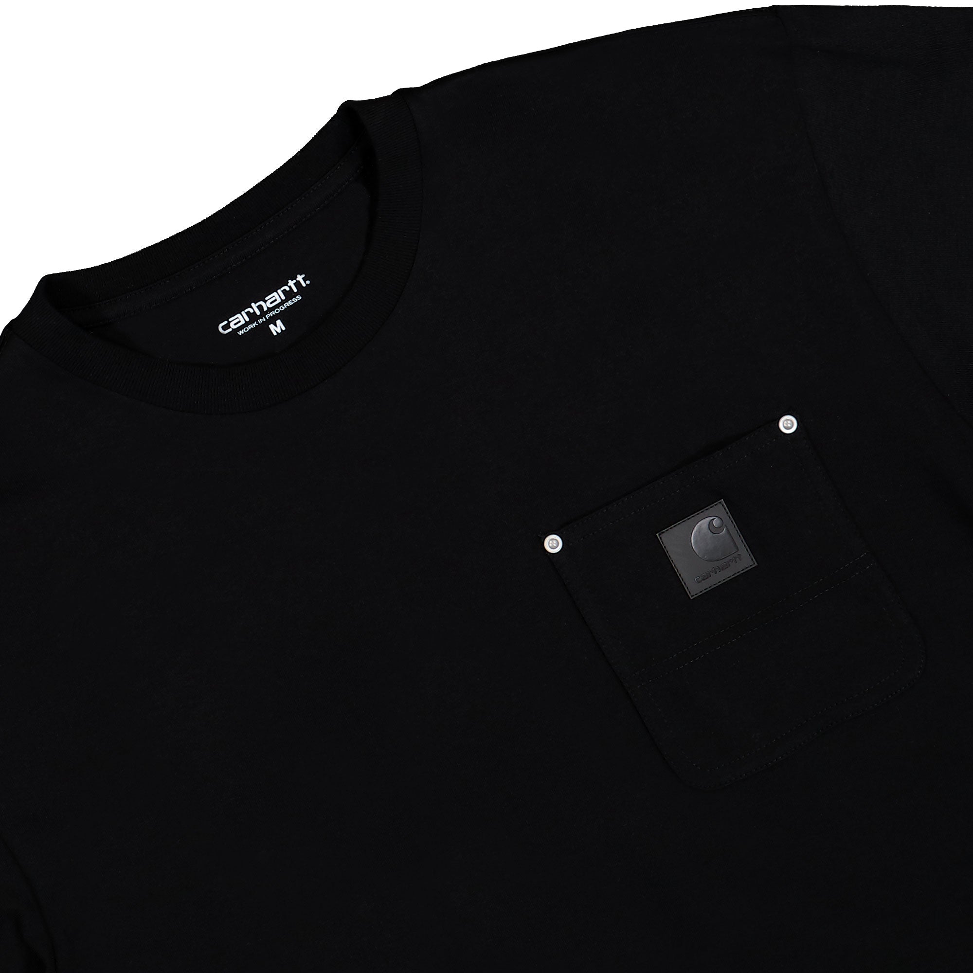 Carhartt WIP W S/S Eldon T-Shirt Black T-Shirts Close-up | Overkill
