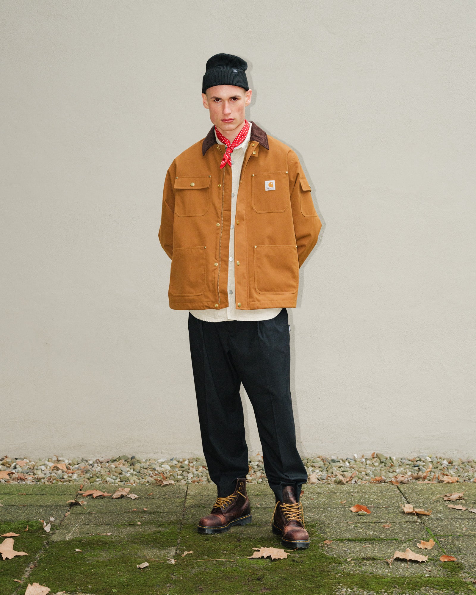 Carhartt WIP Clapton Jacket Hamilton Brown / Tobacco Jackets Close-up | Overkill