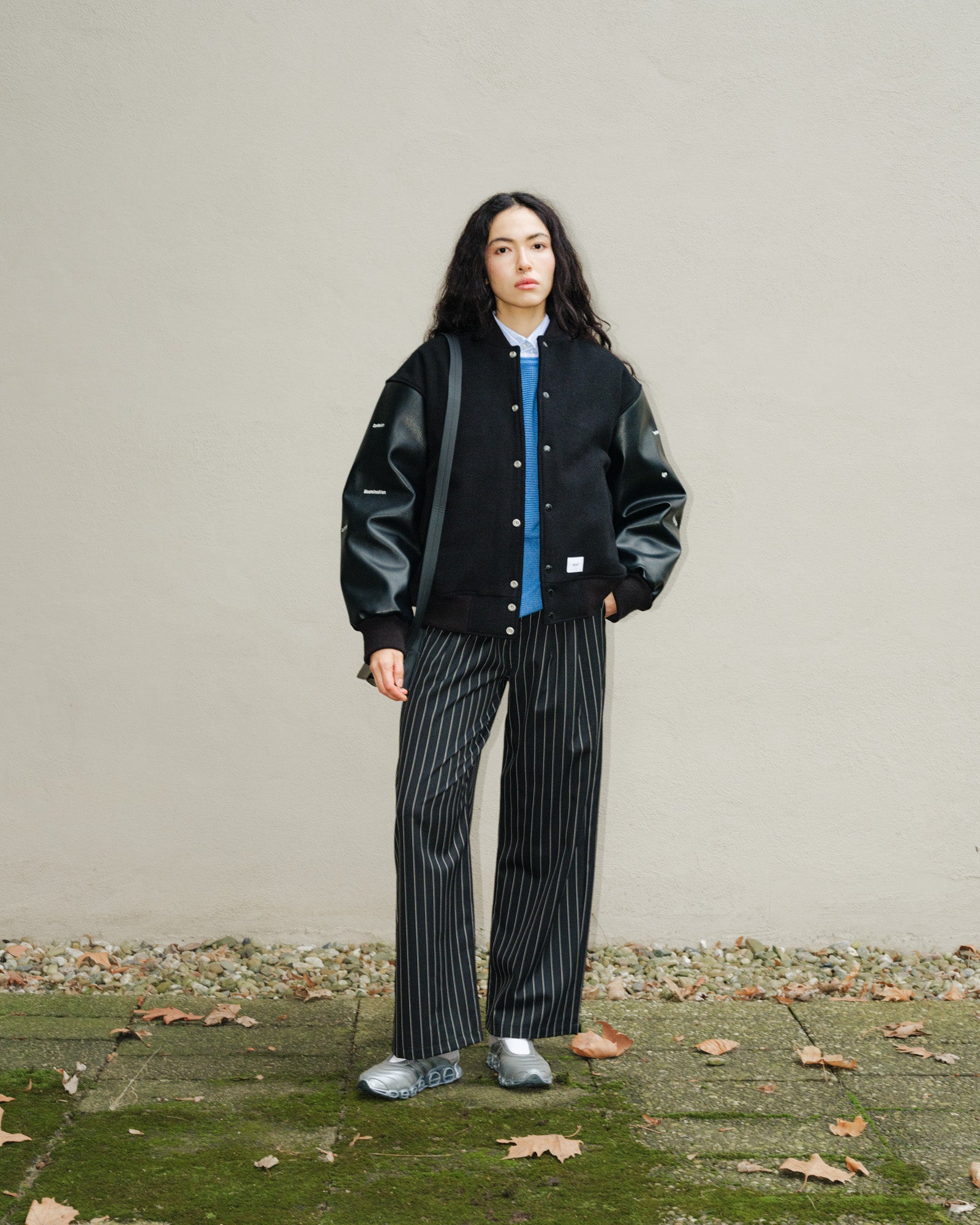 Carhartt WIP W Seaton Pant Seaton Stripe / Black / Wax Casual Pants Close-up | Overkill