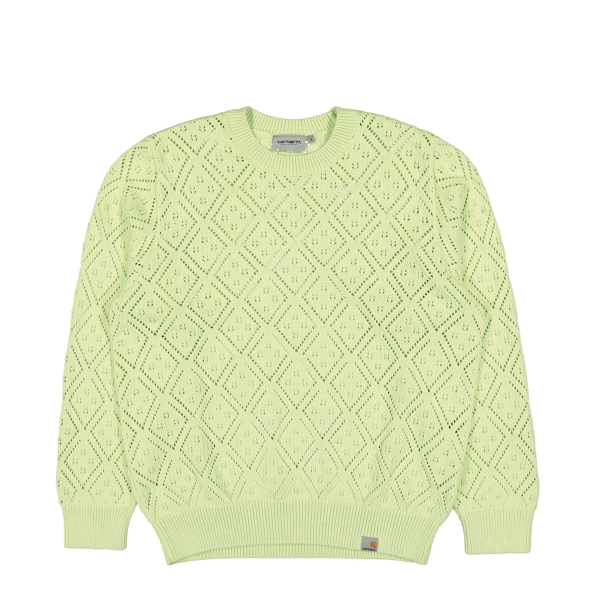 Carhartt WIP Kaley Sweater Air Green Sweatshirts I034538.2P6.XX.03 | Overkill