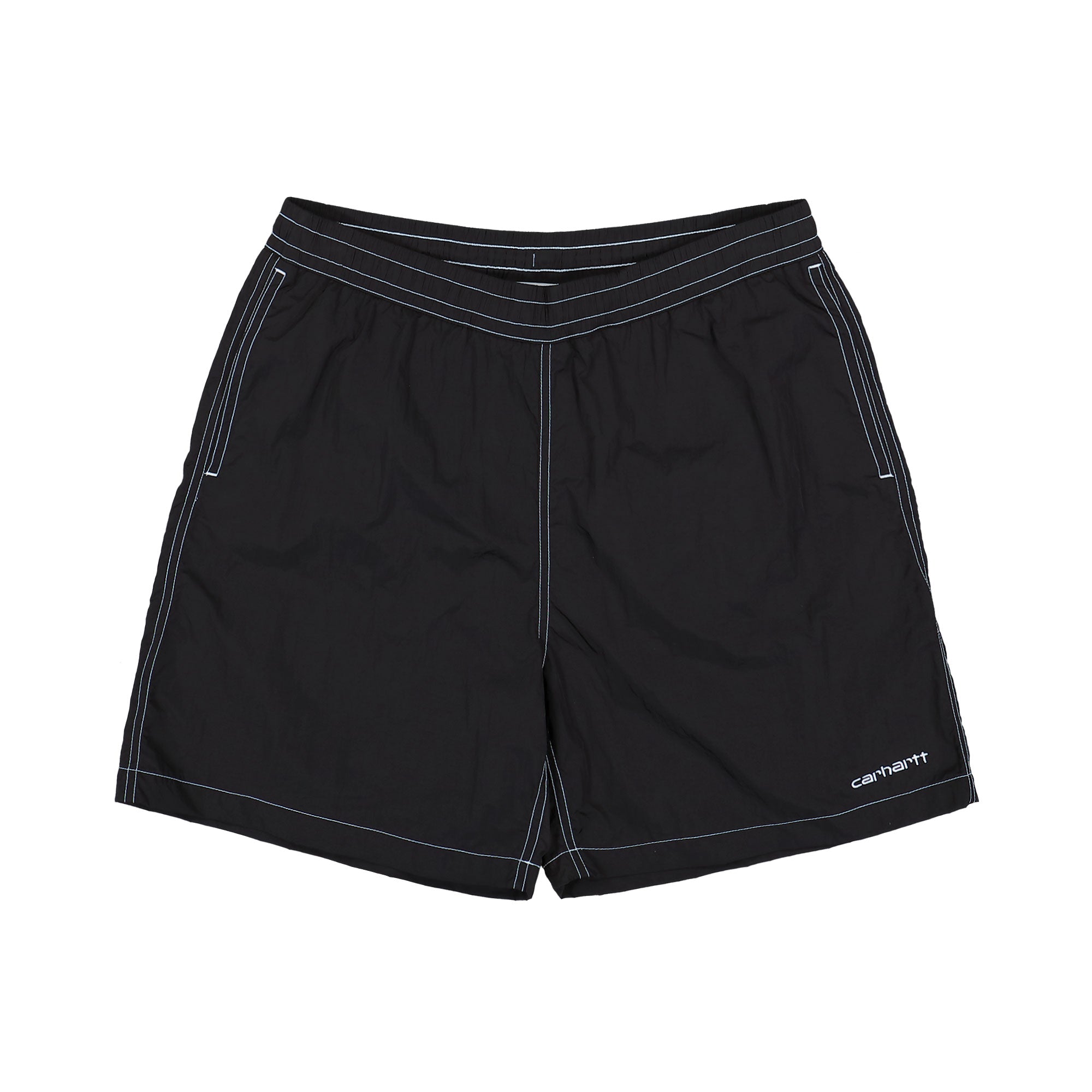 Carhartt WIP Canby Swim Trunks Black / White Swimwear I034570.0D2.XX.03 | Overkill
