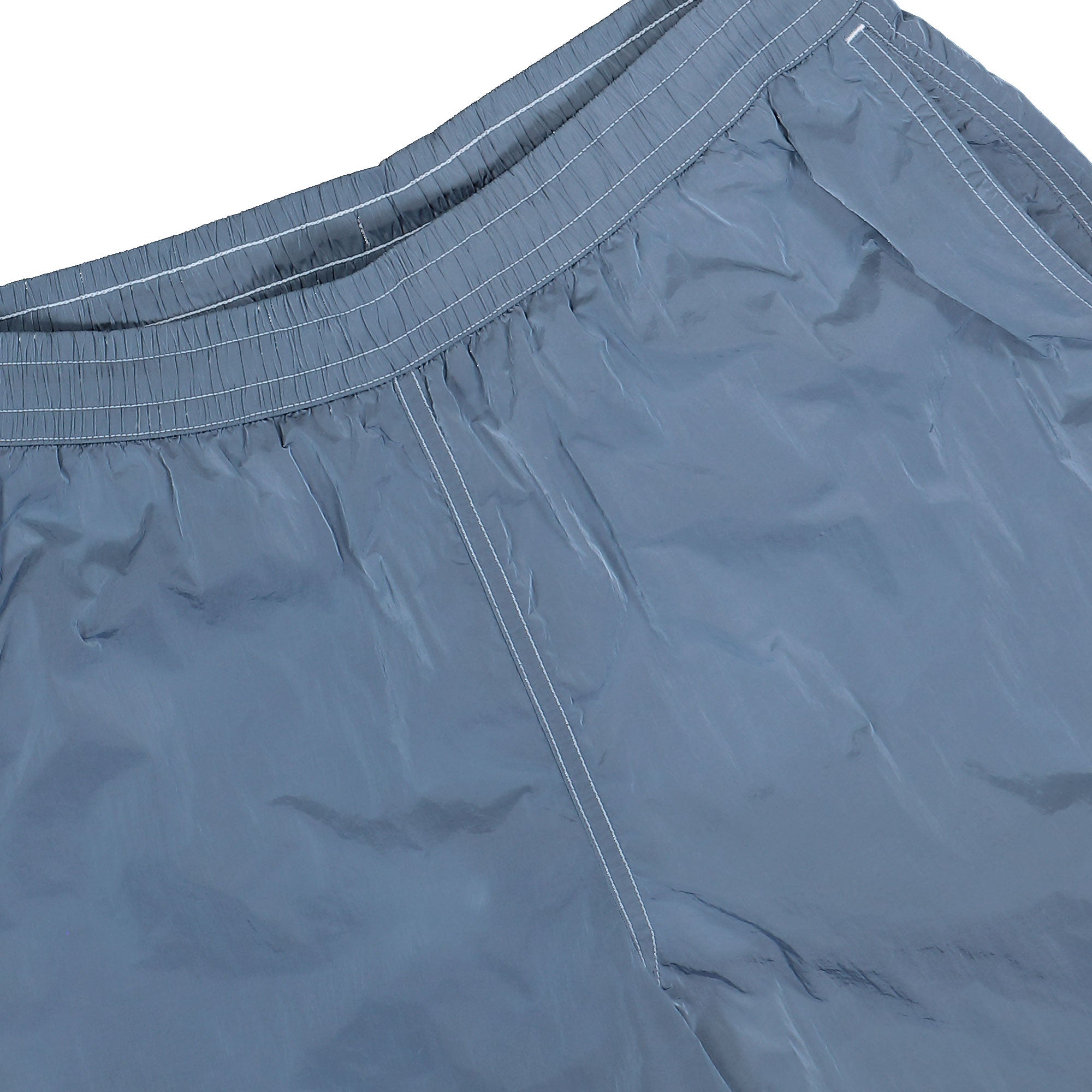 Carhartt WIP Canby Swim Trunks Clay Blue / White Swimwear I034570.2FD.XX.03 Detail View 1 | Overkill