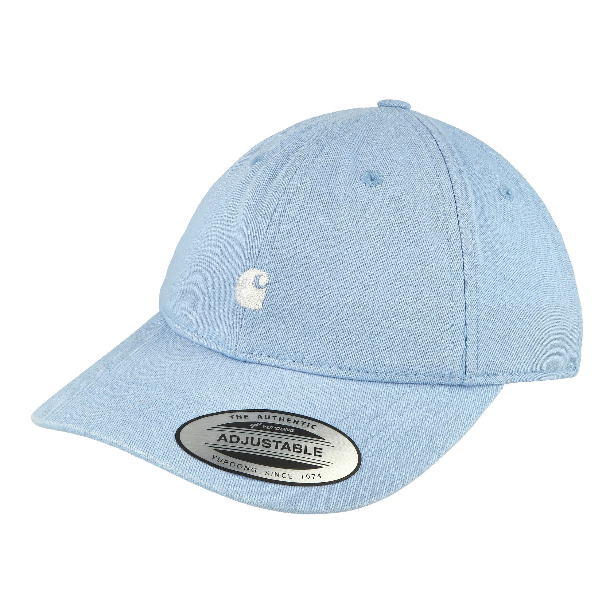 Carhartt WIP W Madison Logo Cap Air Sky / White Caps I034606.2QB.XX.06 | Overkill