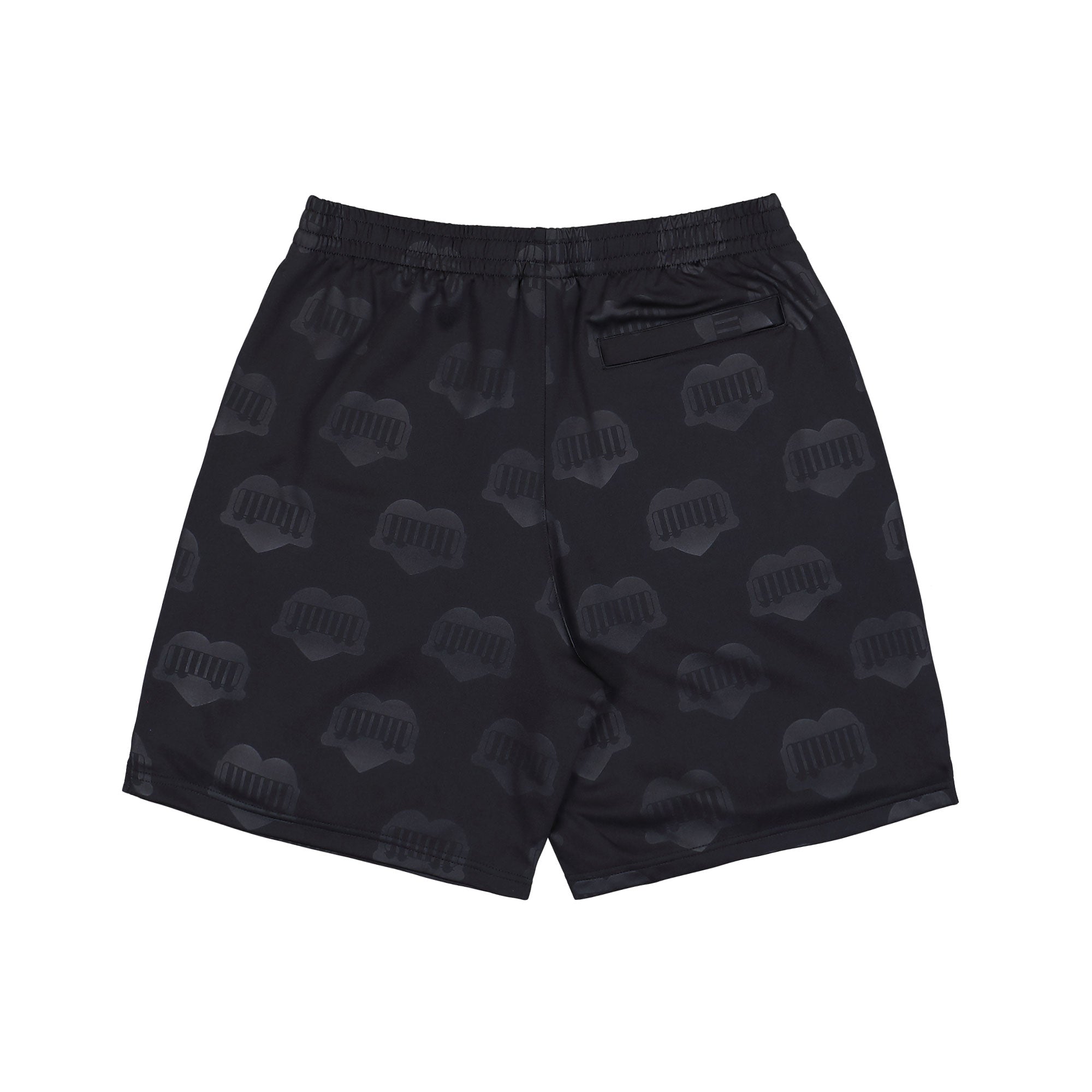 Carhartt Hartts Football Short Heart Train Jacquard / Black Shorts I034623.2UF.XX.03 Close-up | Overkill
