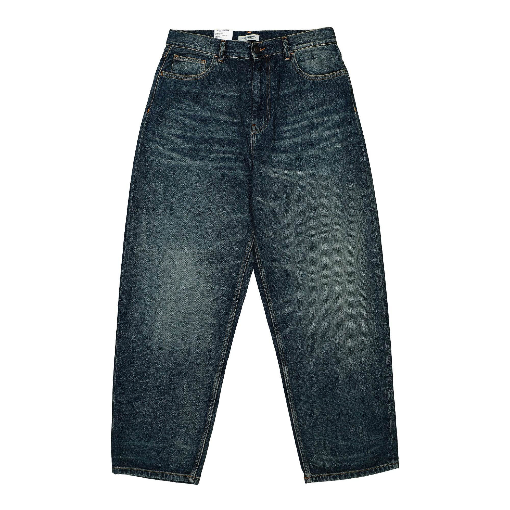 Carhartt WIP W Brandon Pant Blue / Worn Used Wash Jeans I034638.01.4Q.03 | Overkill
