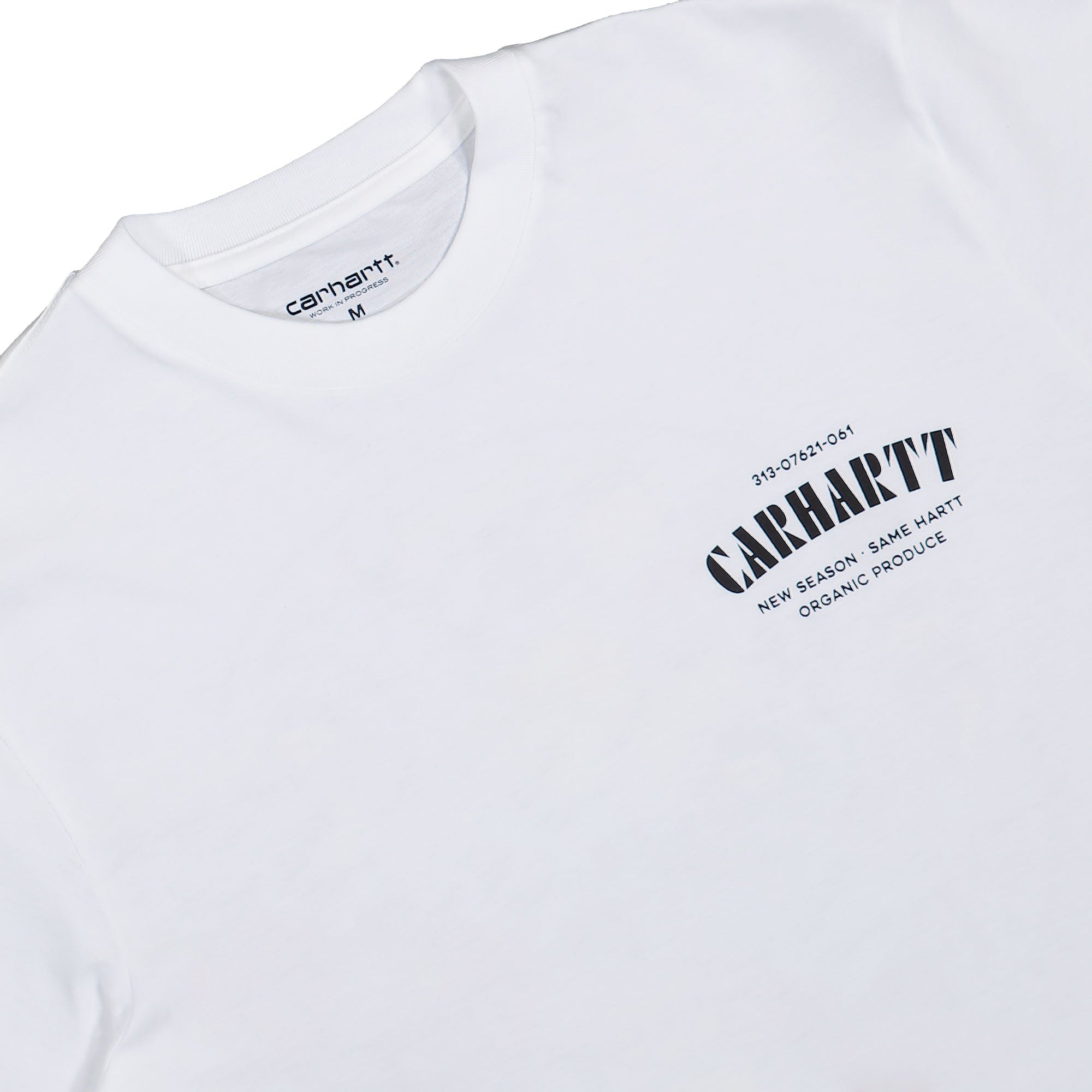 Carhartt WIP S/S Catalogue C Logo T-Shirt White T-Shirts I034761.02.XX.03 Detailfoto | Overkill