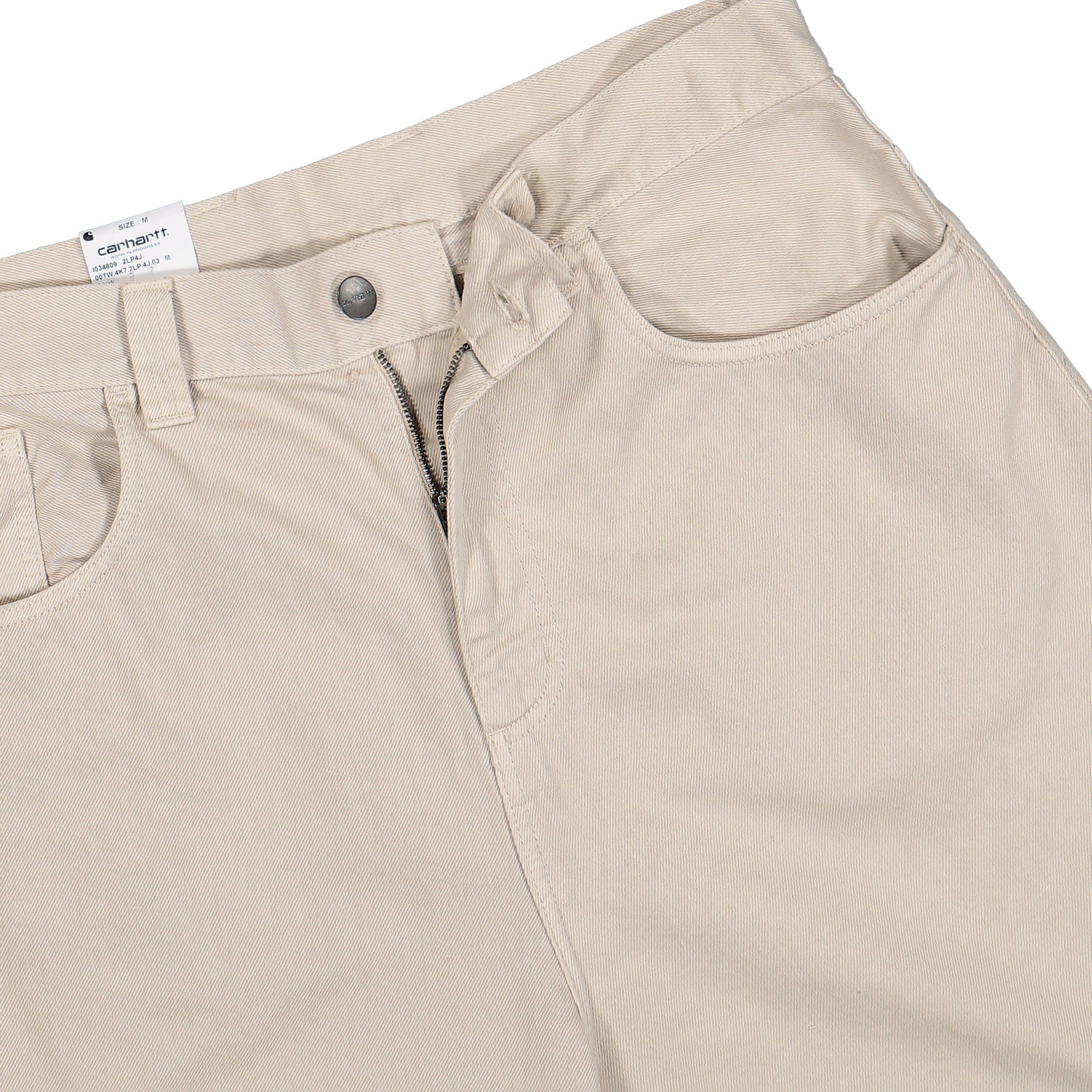 Carhartt WIP Brandon Pant Fleur De Sel Jeans Detail view 2 | Overkill