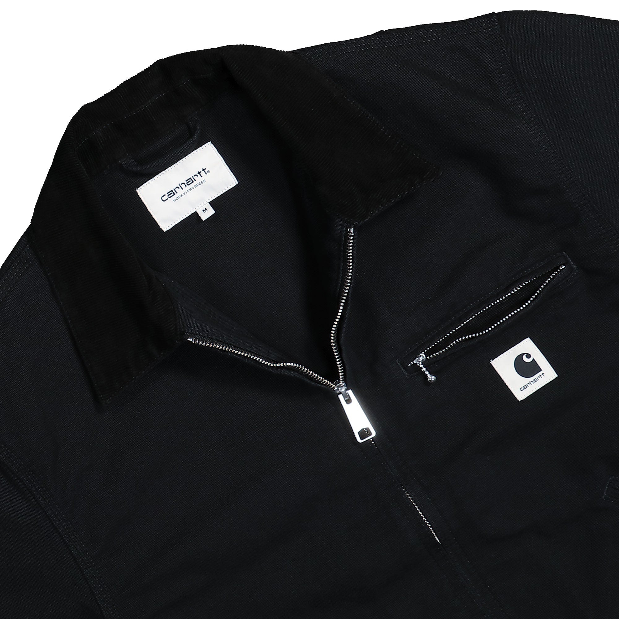 Carhartt WIP W OG Detroit Jacket Black / Black Rinsed Jackets I034844.00E.02.03 Detailfoto | Overkill