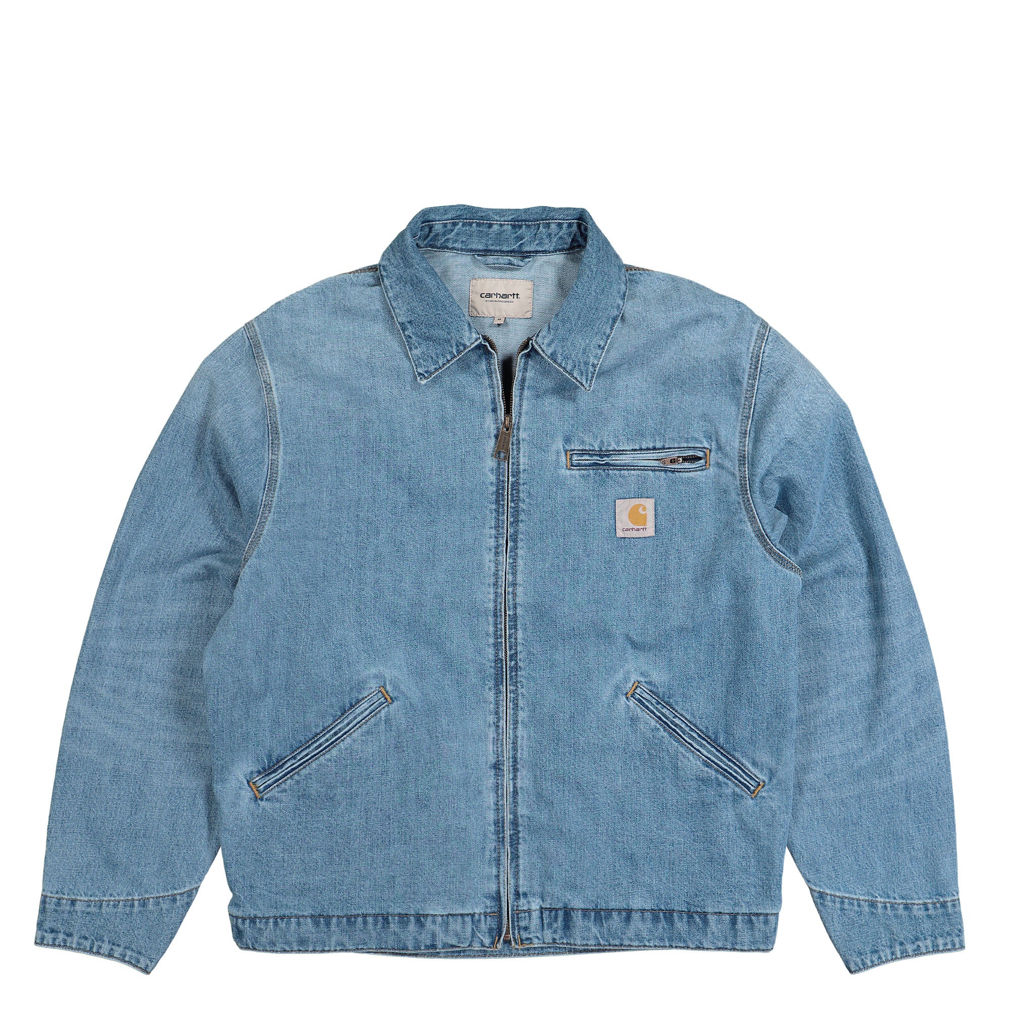 Carhartt WIP OG Detroit Jacket Blue Burst Washed Bomber & Varsity Jackets I034870.01.UR.03 | Overkill