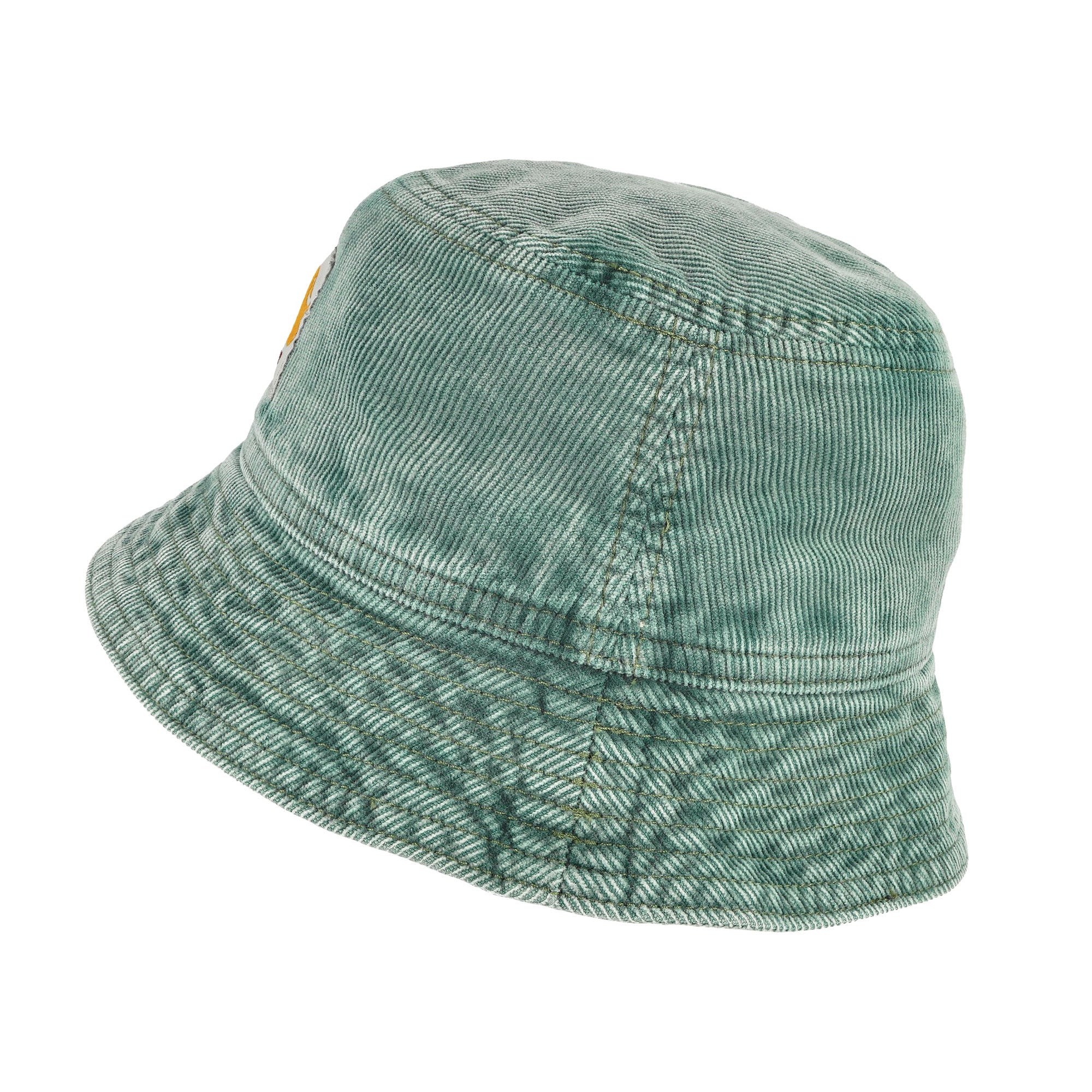 Carhartt WIP Reynold Bucket Hat Silver Pine Dusky Washed Bucket Hats I034876.2M2.0F.15 Close-up | Overkill