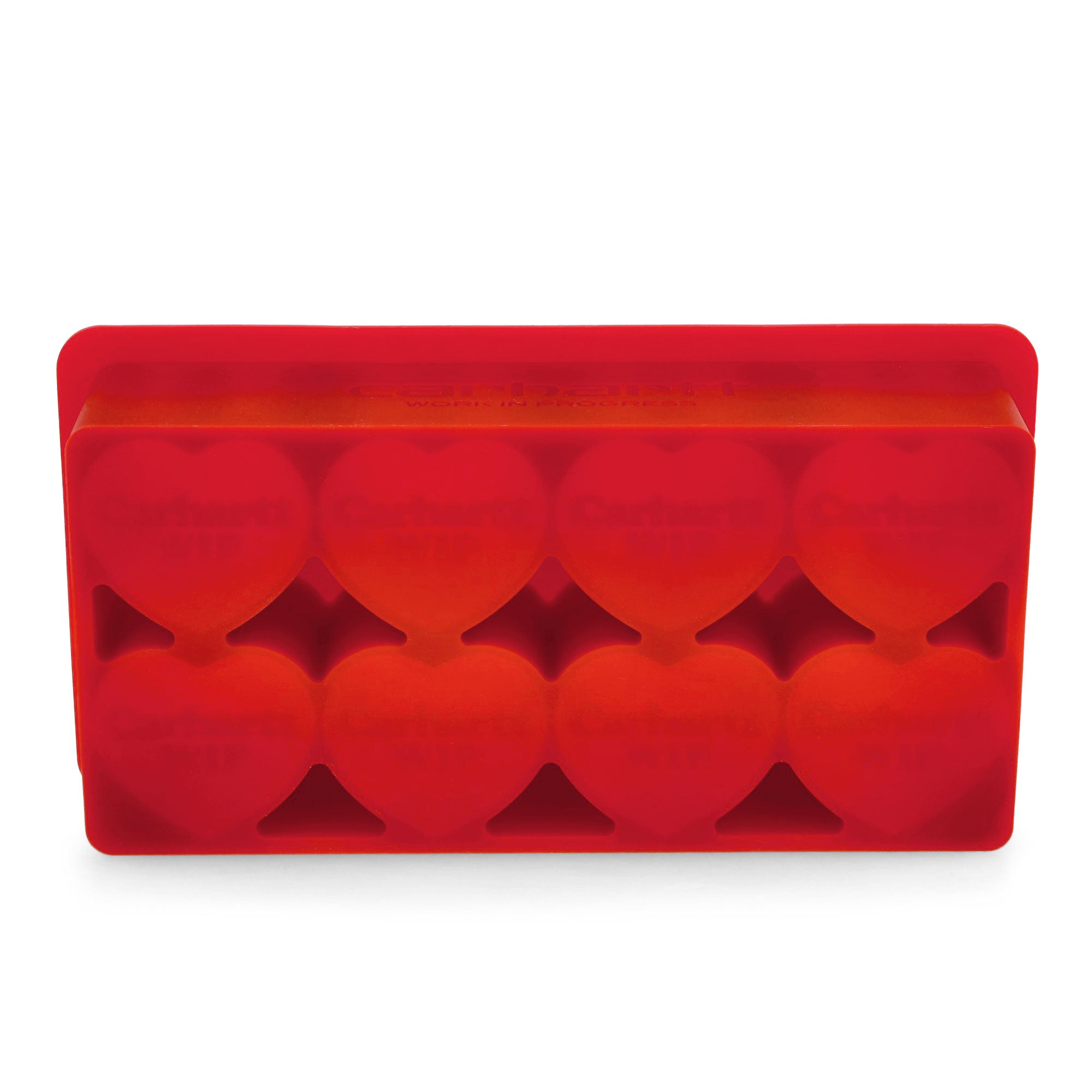 Carhartt WIP Heart Ice Cube Tray Scarlet Other Home Accessories Detail view 1 | Overkill