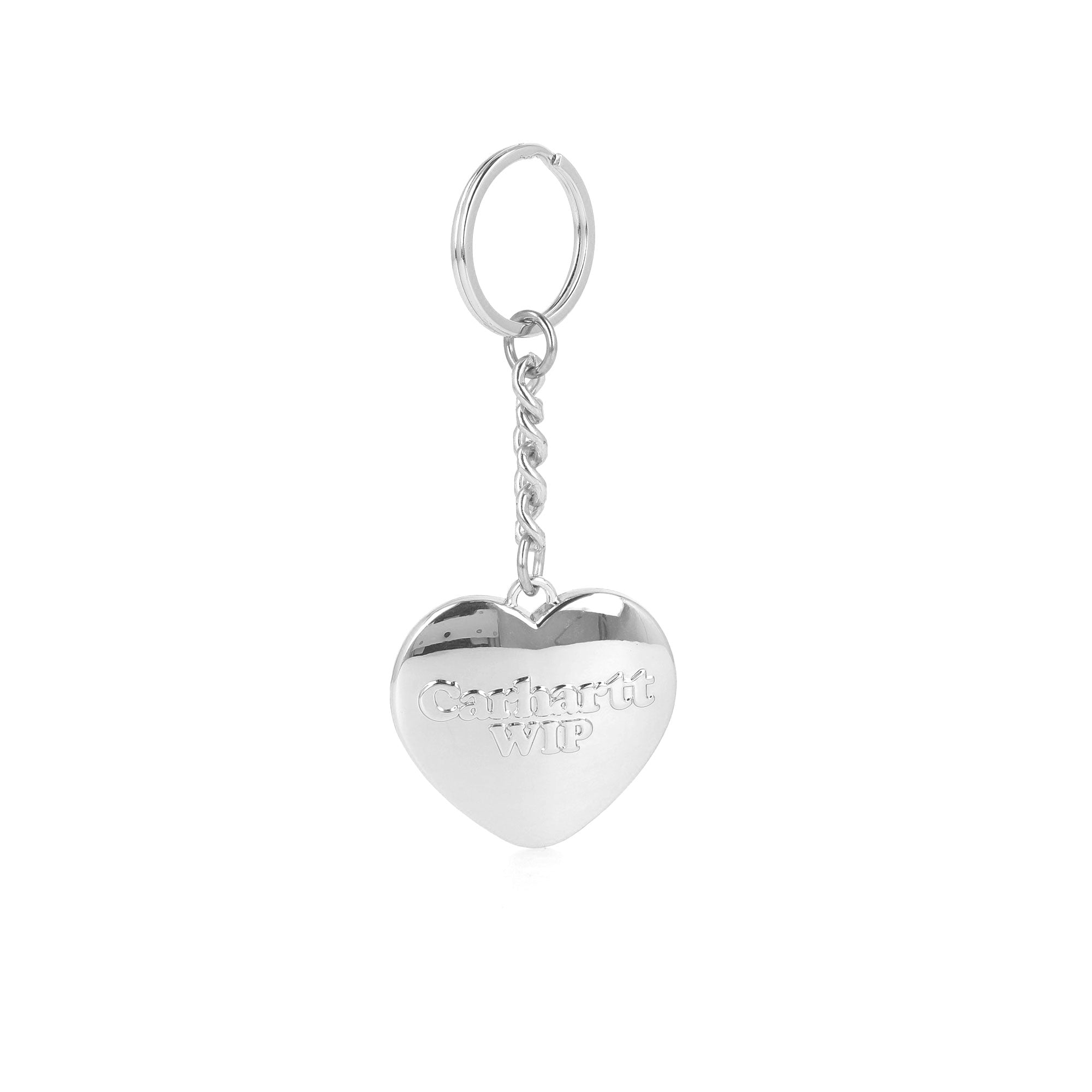 Carhartt WIP Heart Keychain Silver Various I034903.95.XX.06 | Overkill