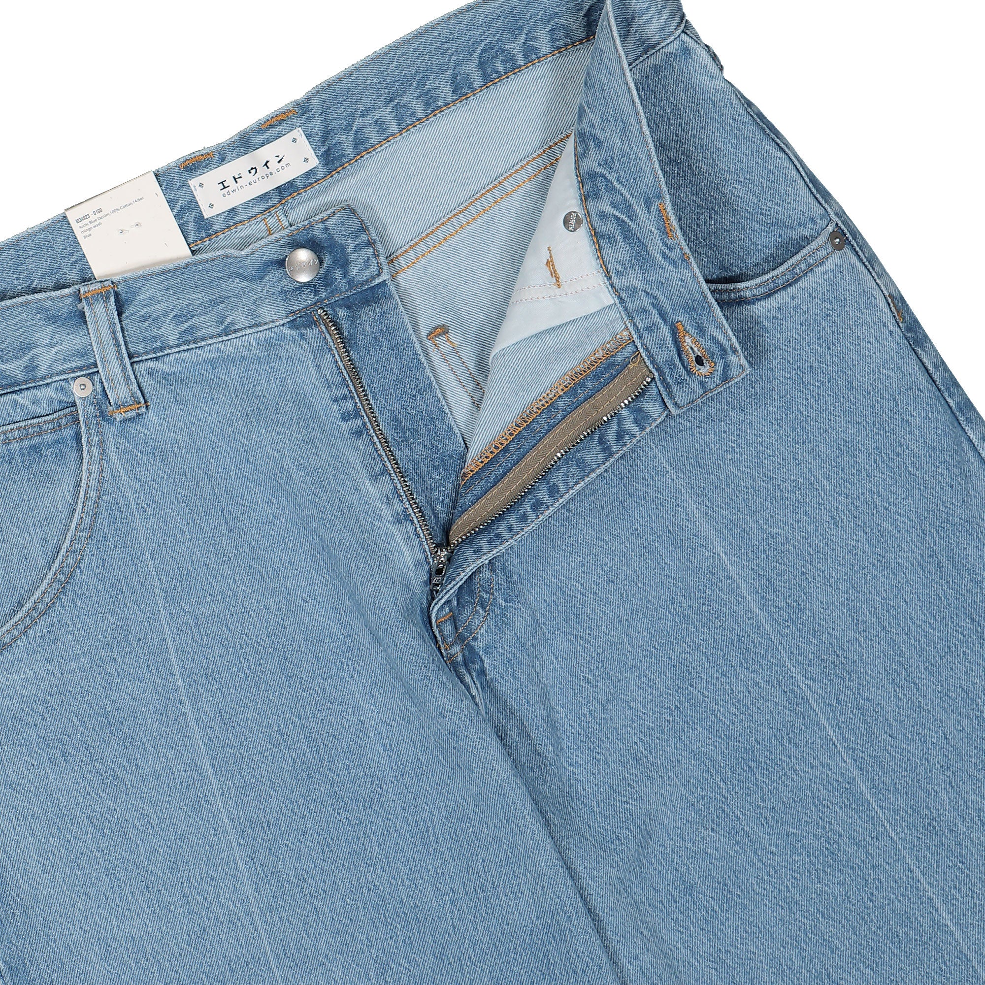 Edwin Tyrell Pant Artic Blue Jeans Detailfoto | Overkill