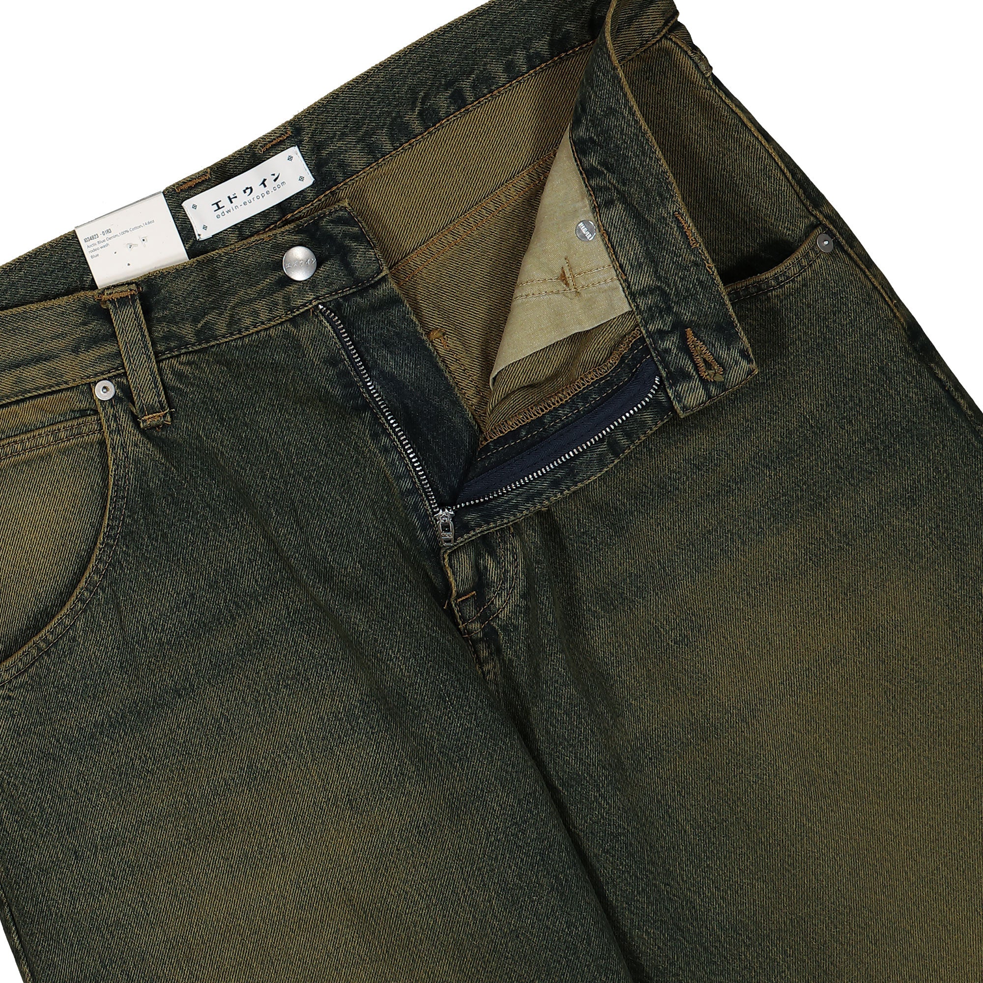 Edwin Tyrell Pant Artic Blue Jeans Detailfoto | Overkill