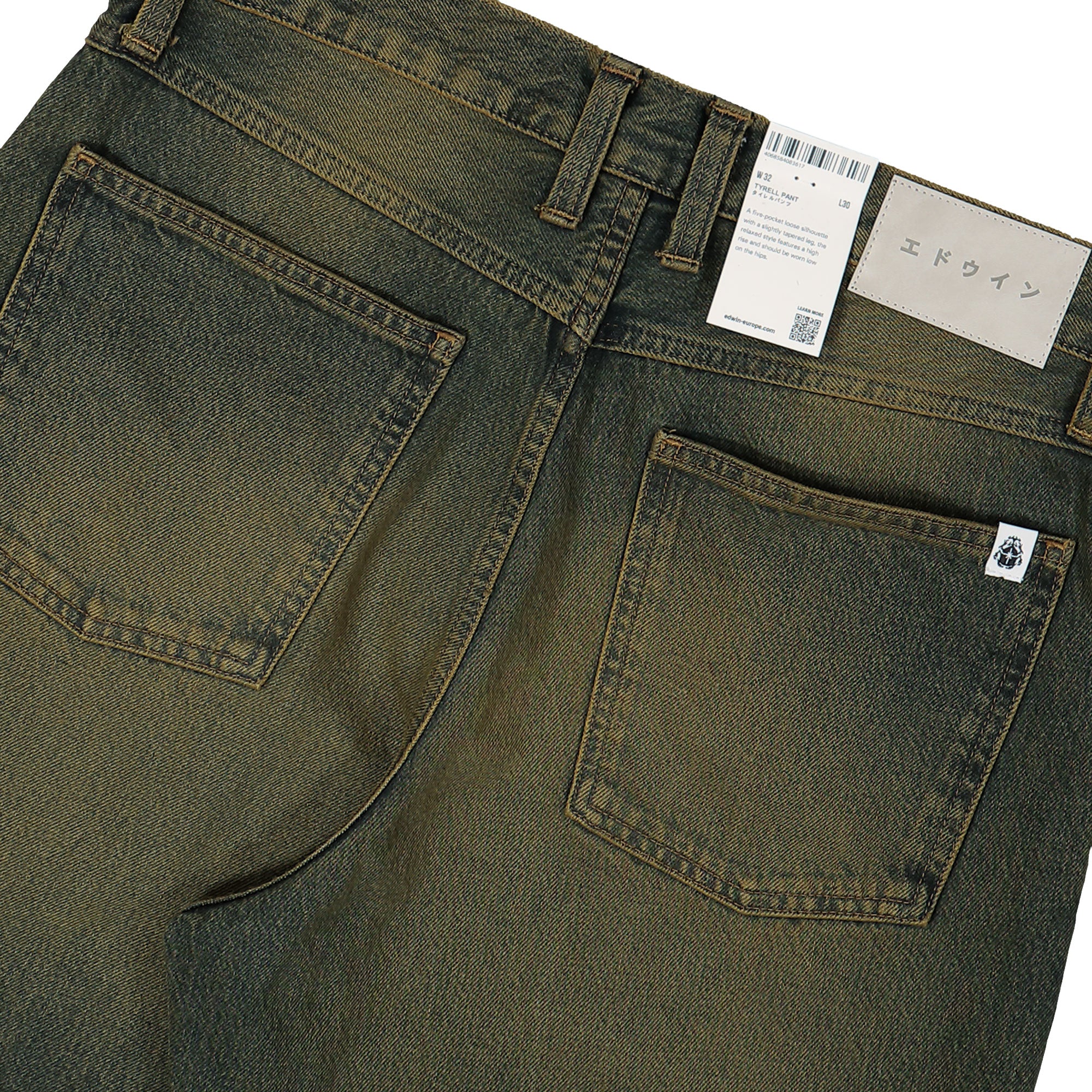 Edwin Tyrell Pant Artic Blue Jeans Detail view 1 | Overkill