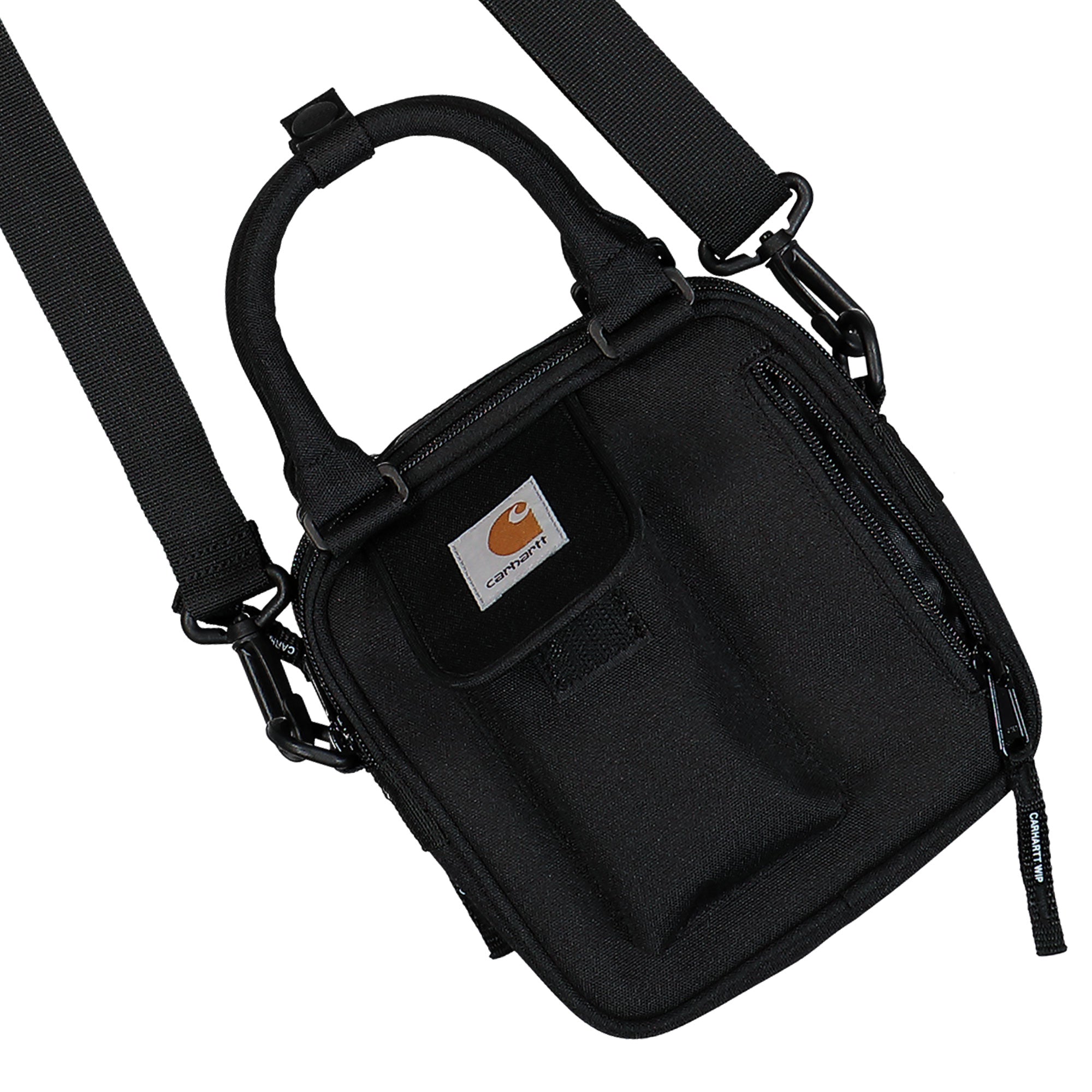 Carhartt WIP Essential Handbag Black Shoulder & Cross Body Bags Close-up | Overkill
