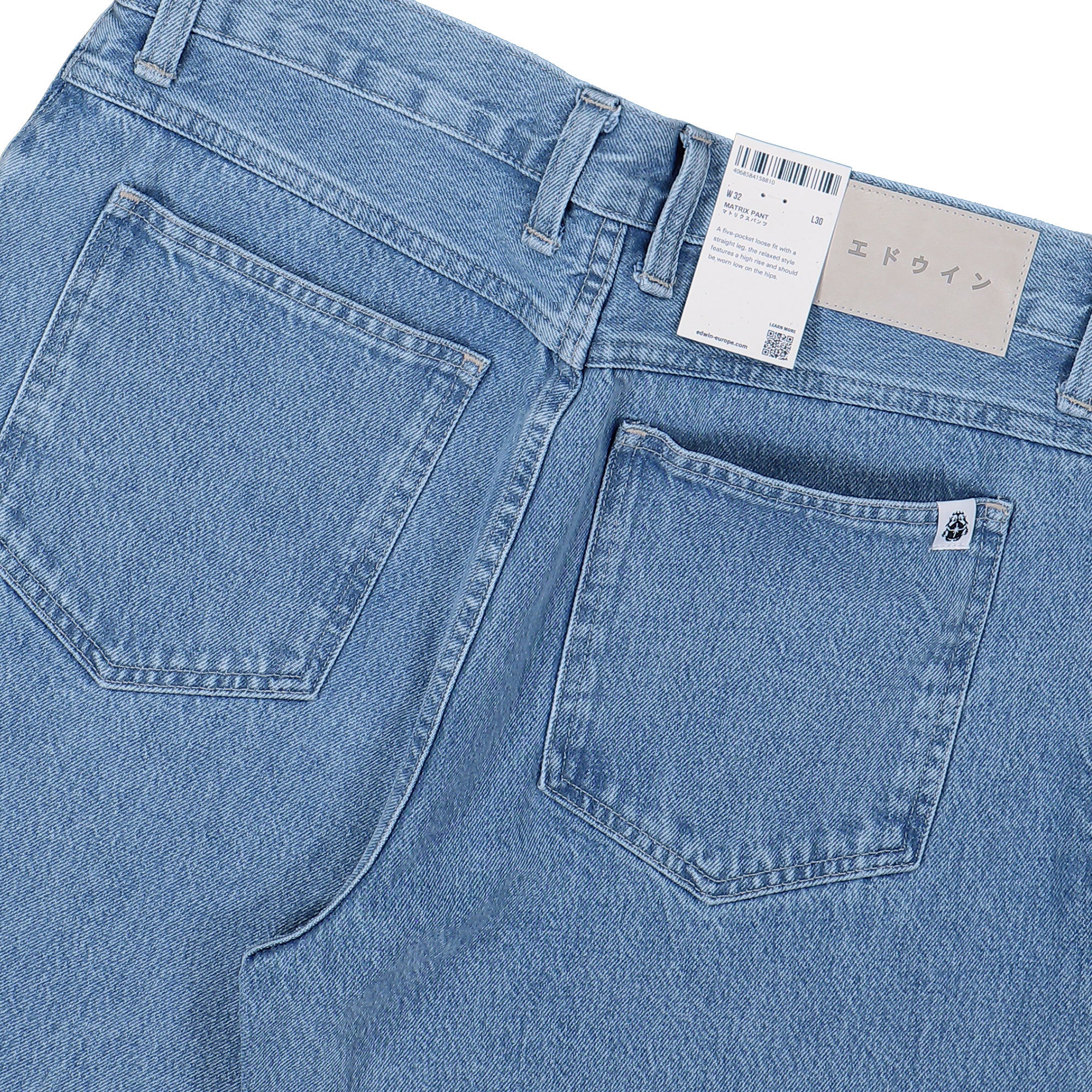 Edwin Matrix Pant Arctic Light Blue Denim Pant I03492701.HE.30 Detail View 2 | Overkill