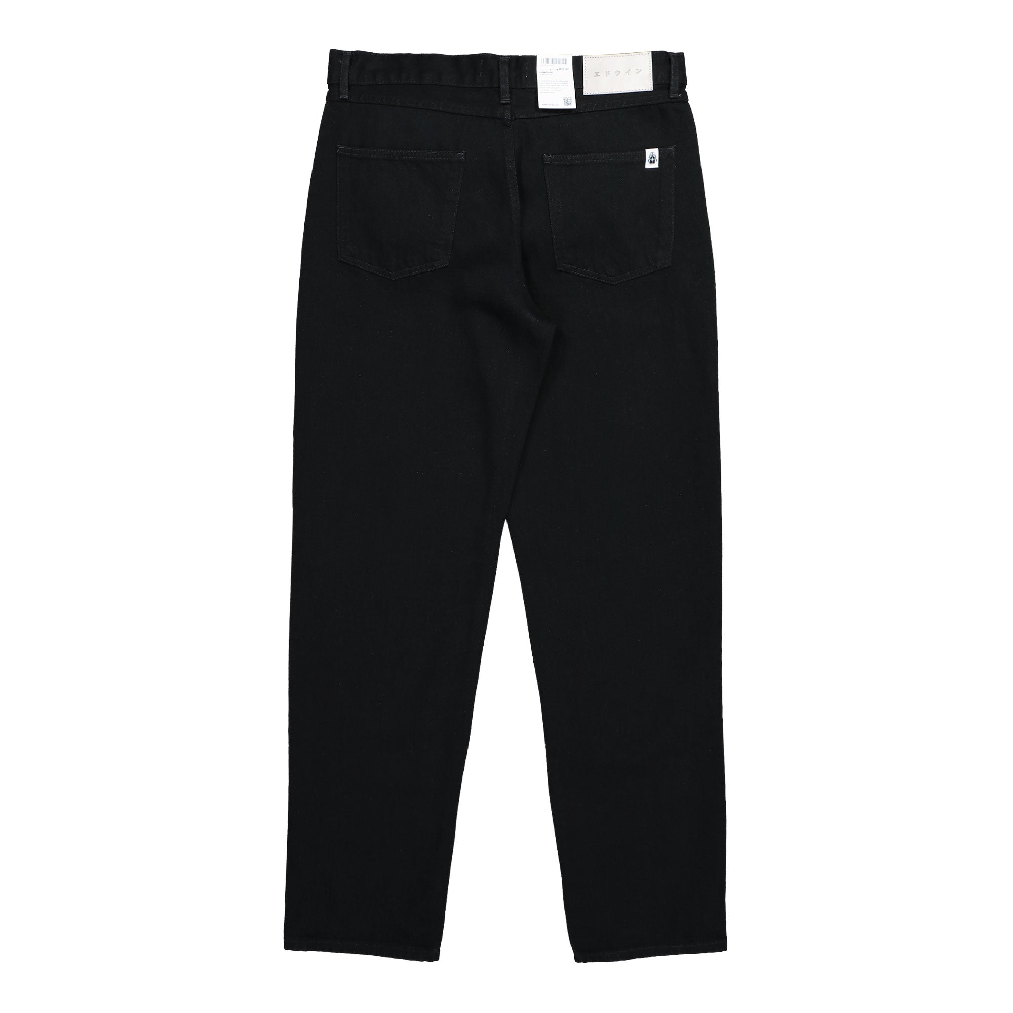 Edwin Cosmos Pant Rinsed - Black Denim Pant I034932.89.02.32 Close-up | Overkill
